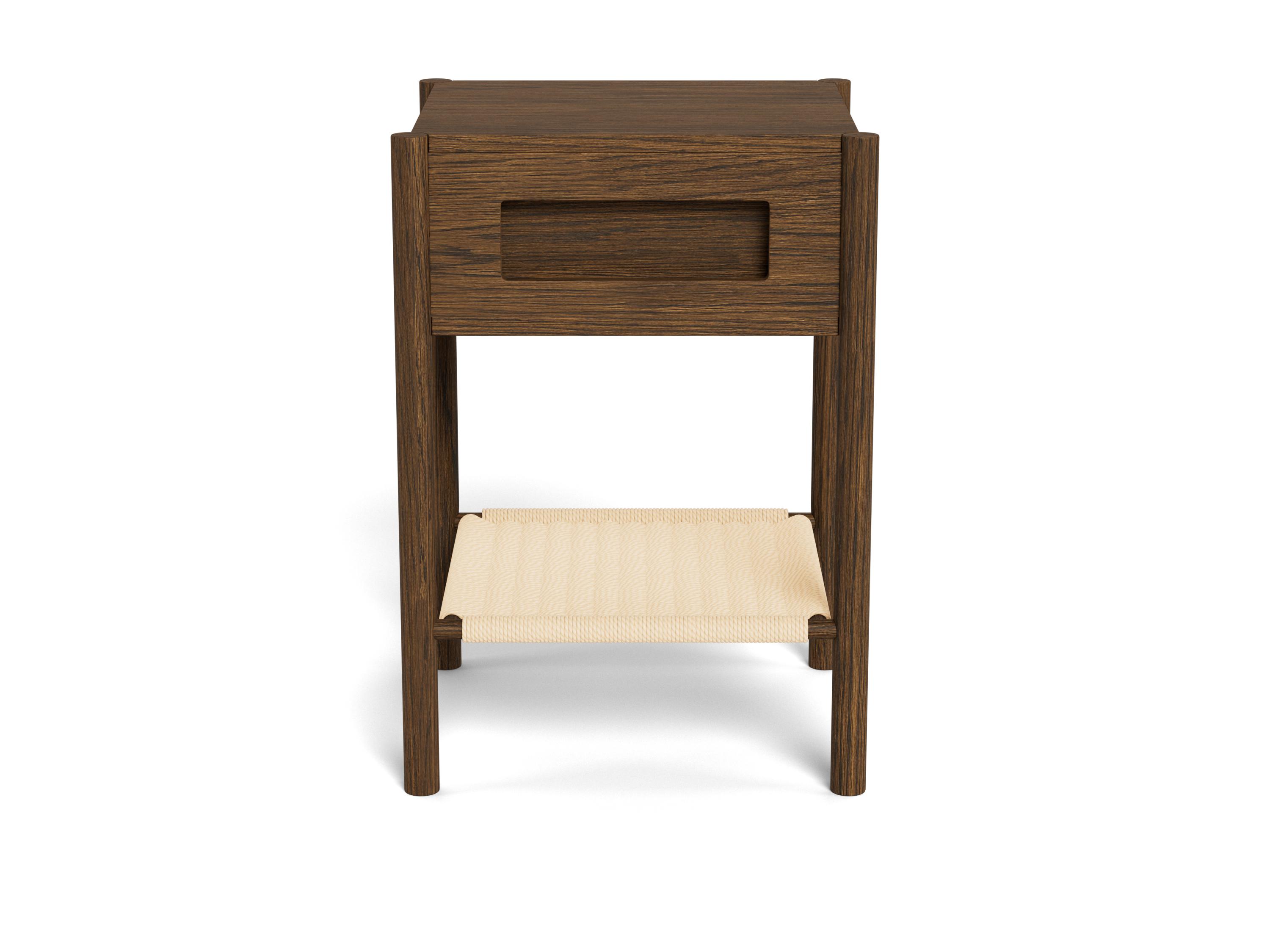 Mesilla de noche Norsica 983 (Roble oscuro)