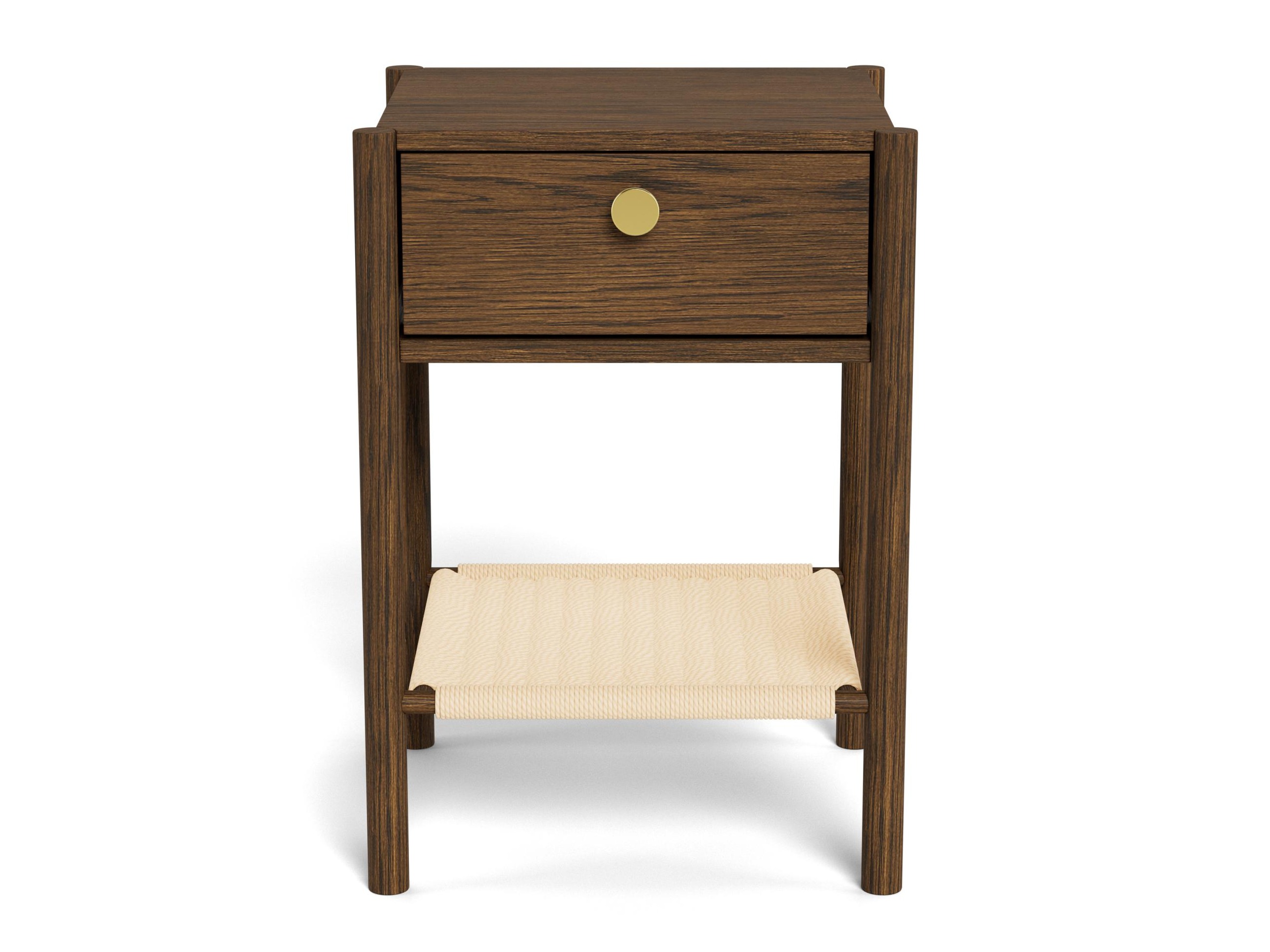 Mesilla de noche Norsica 983 (Roble oscuro)