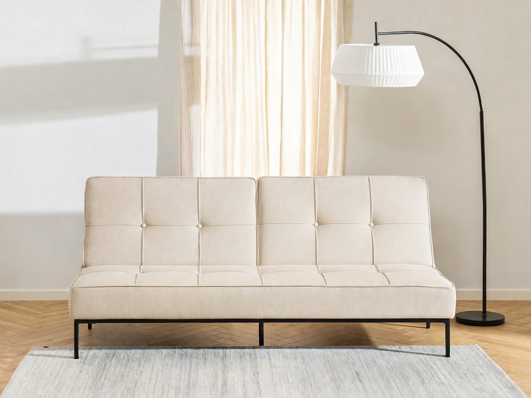 Sofá cama Norsica 243 (Beige)