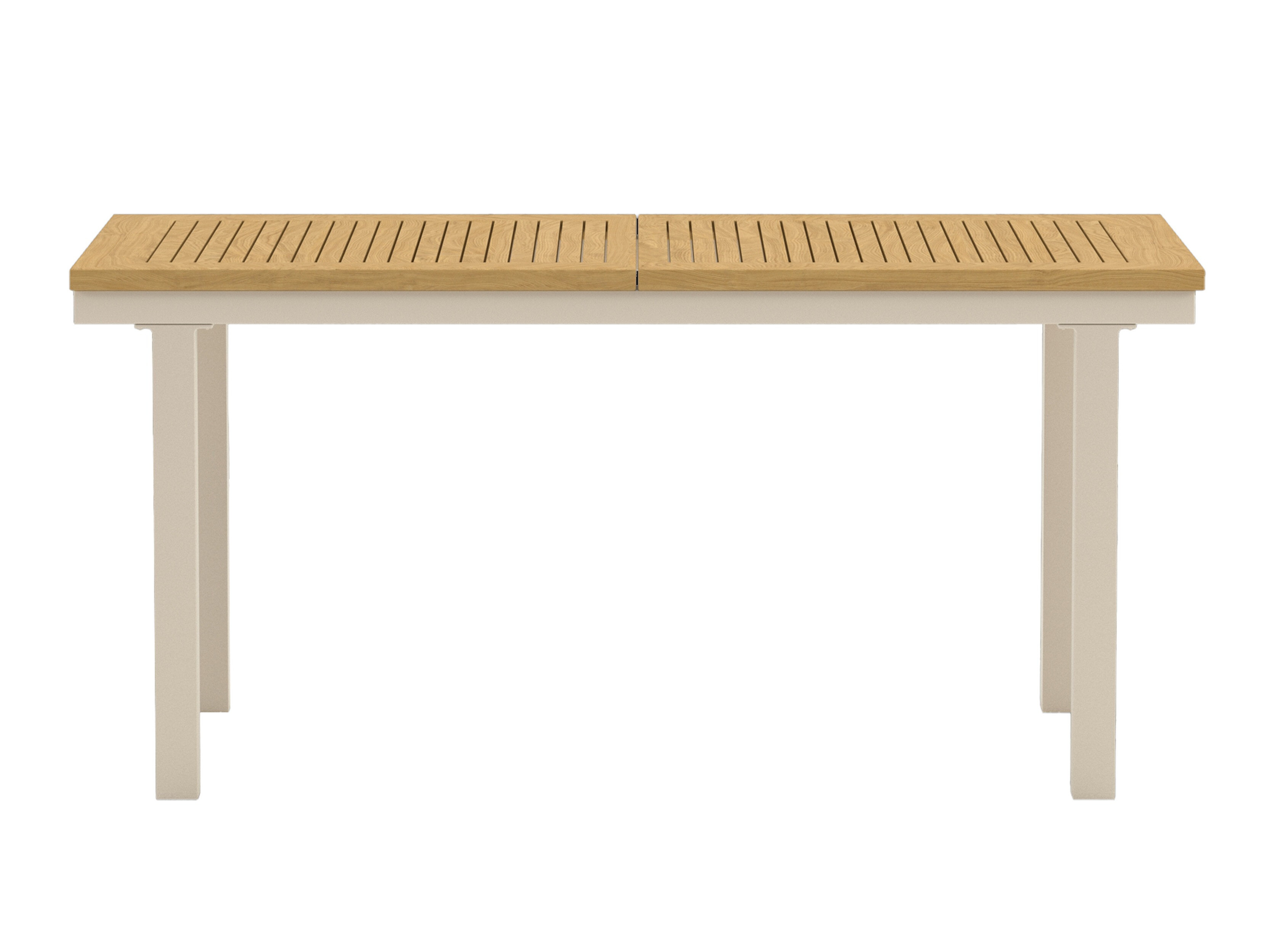 Conjunto de mesa y sillas Dallas 5203 (Teca + Beige)