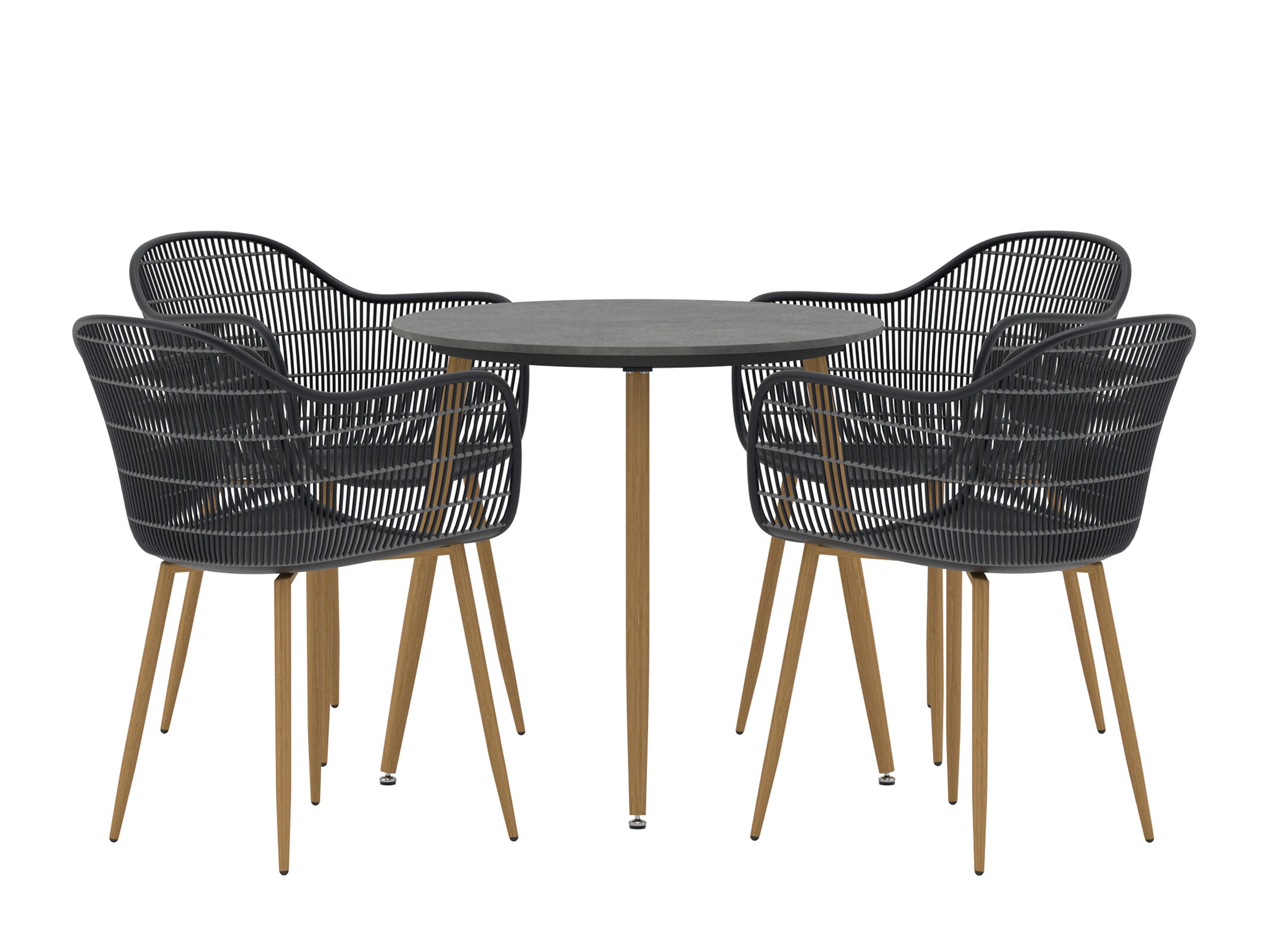 Conjunto de mesa y sillas Dallas 5221