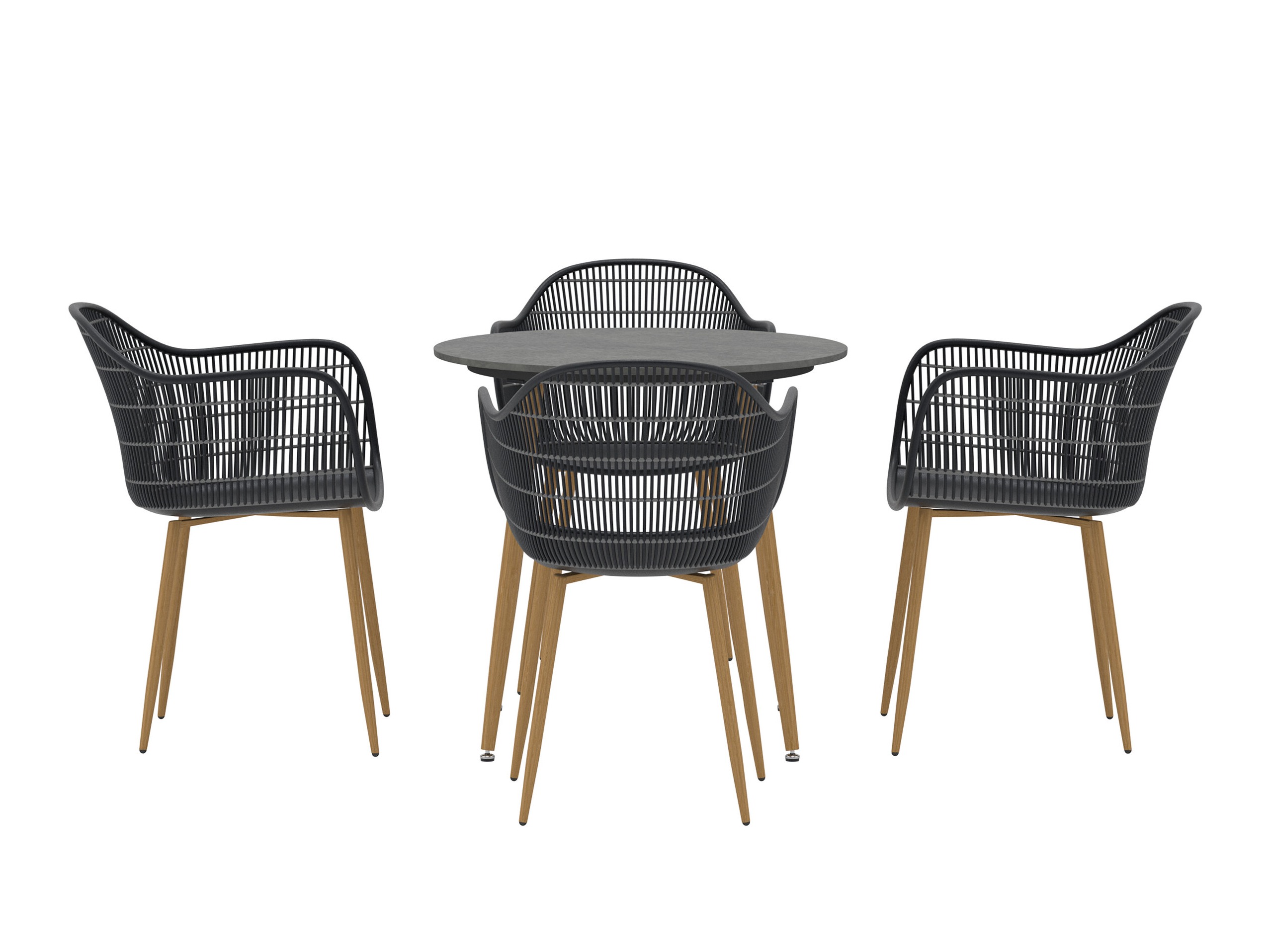 Conjunto de mesa y sillas Dallas 5221