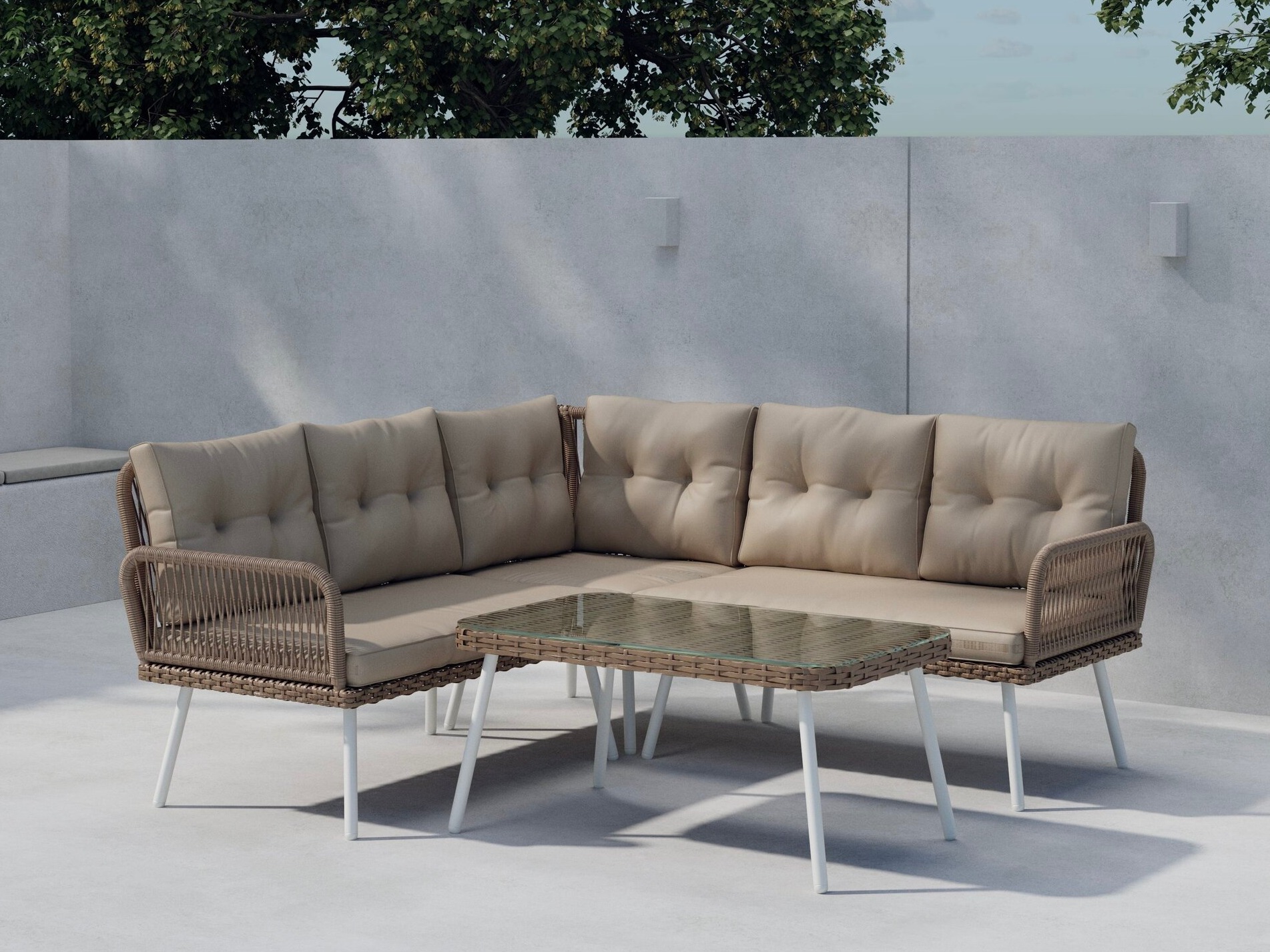 Conjunto de muebles de exterior Dallas 5220