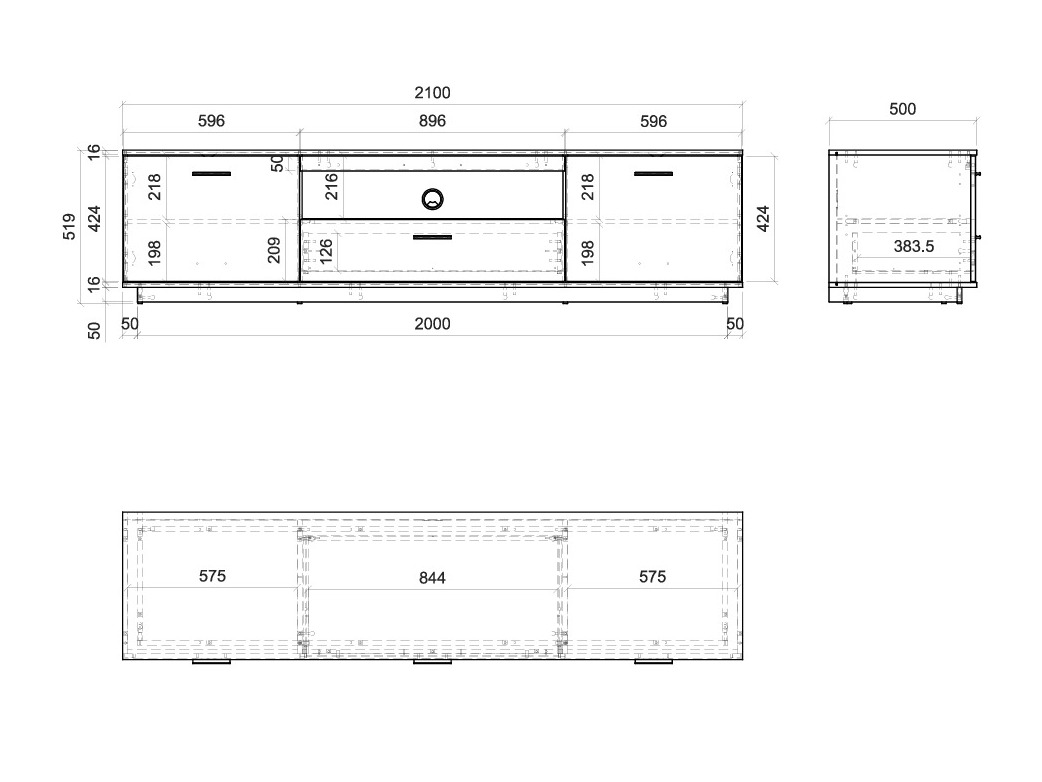 Mueble TV Tencati 100