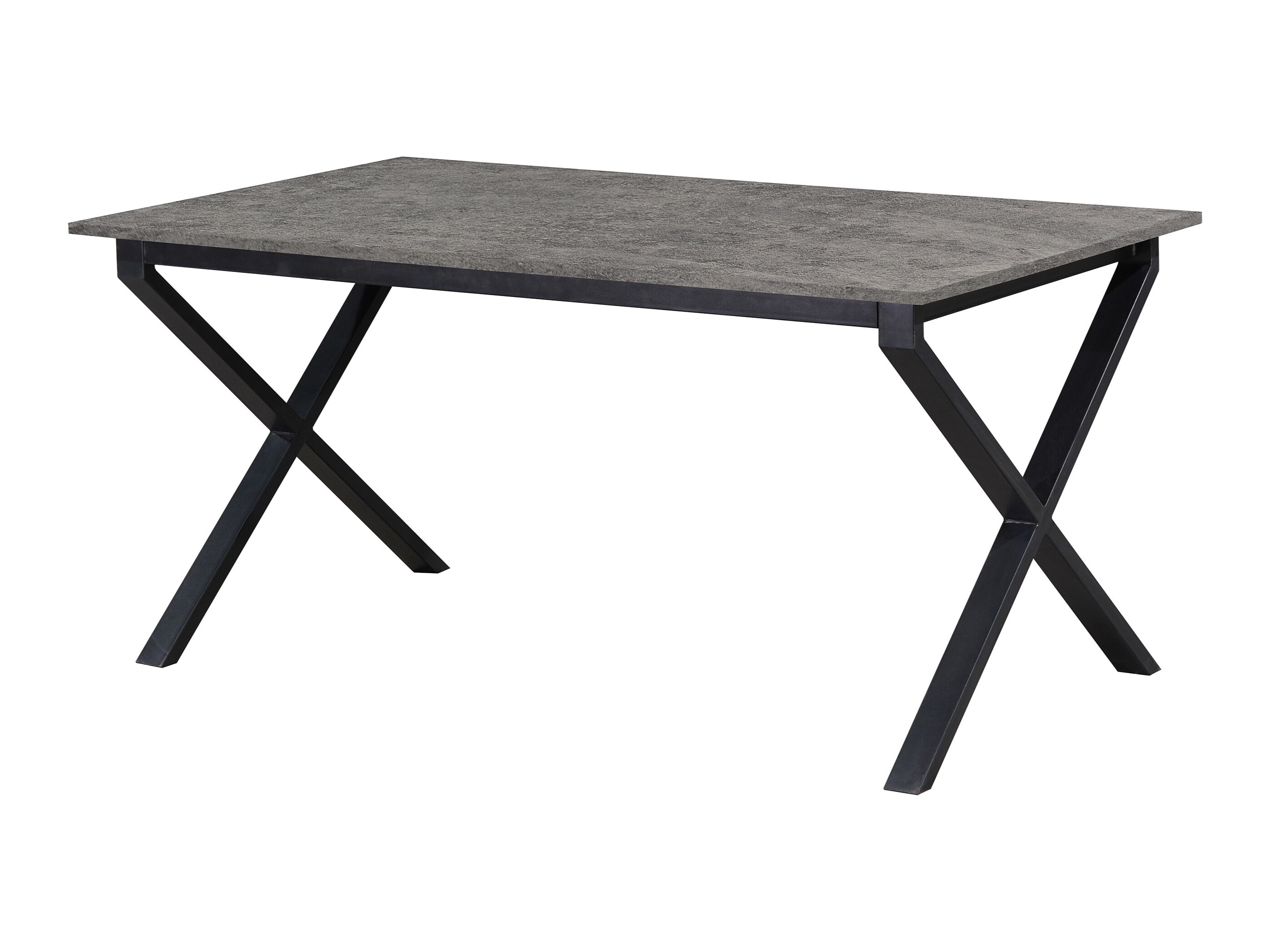 Mesa Denton 1555 (Negro + Hormigón)