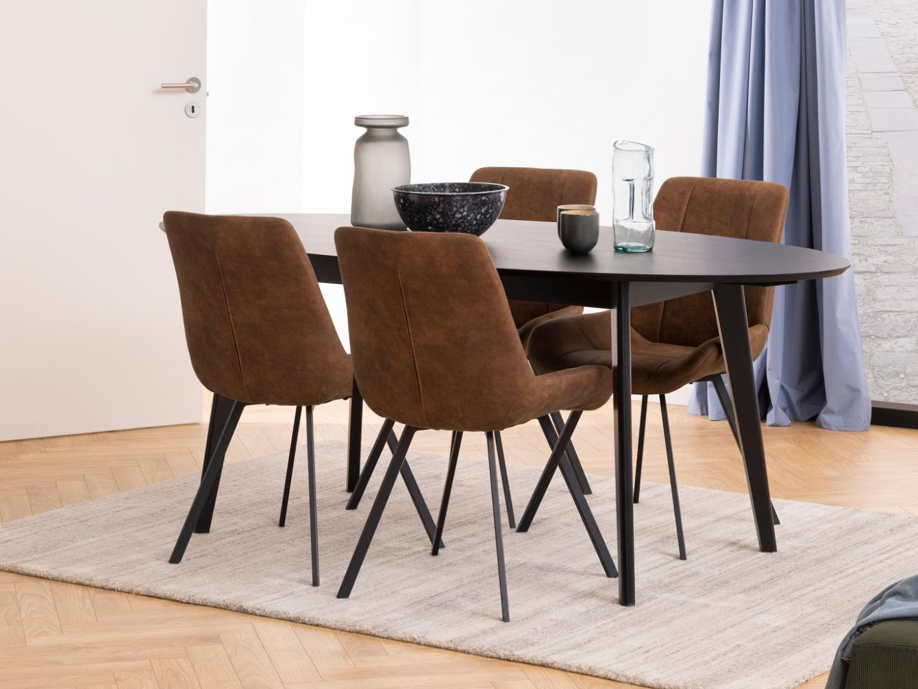 Silla Norsica 499 (Marrón + Negro)