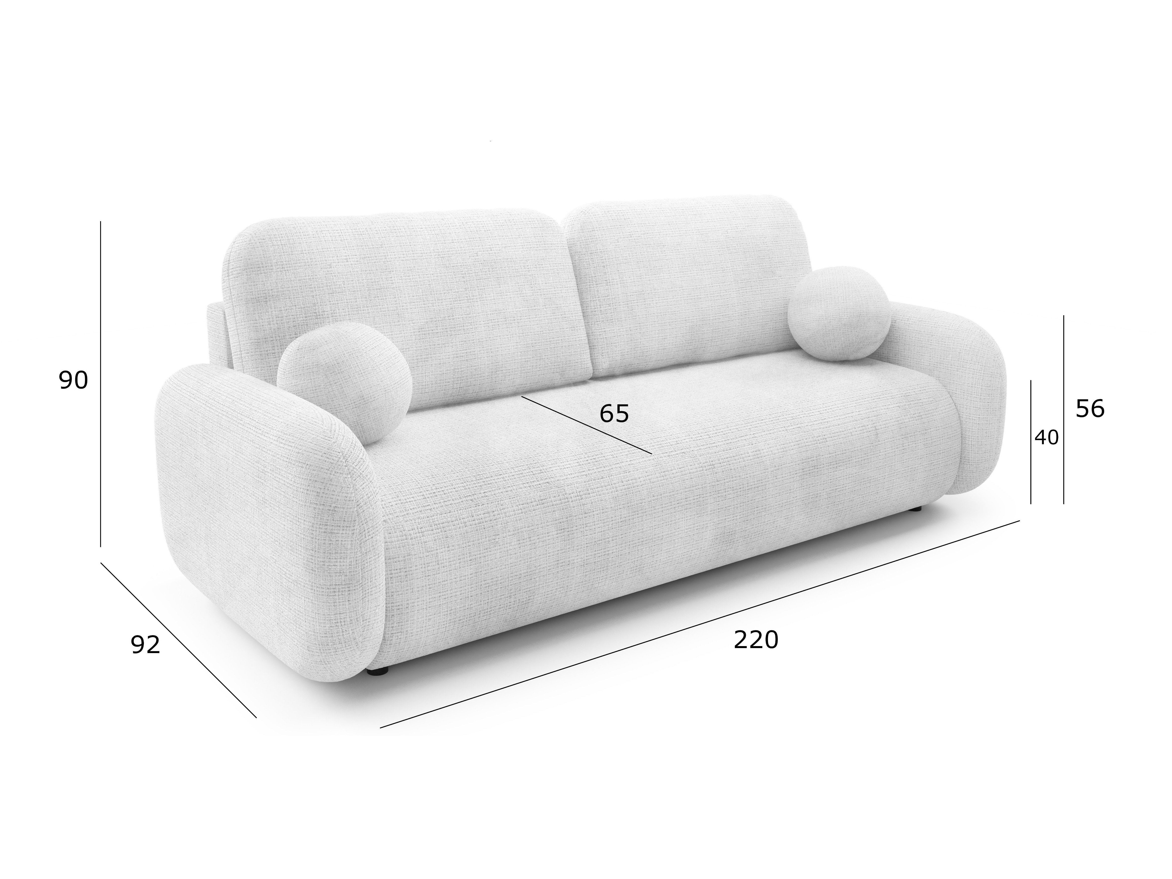 Sofá cama Arcadia 108