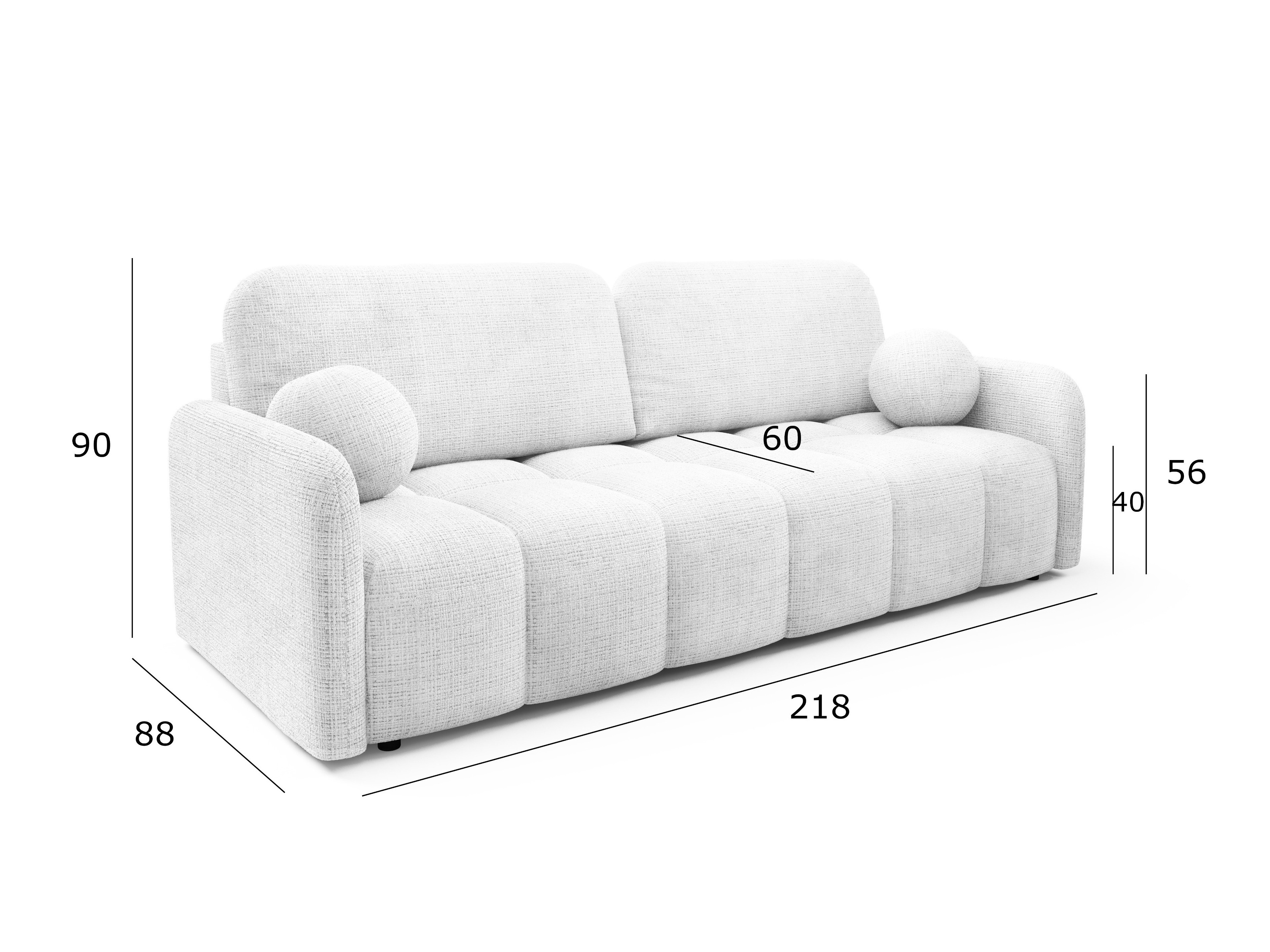Sofá cama Arcadia 109
