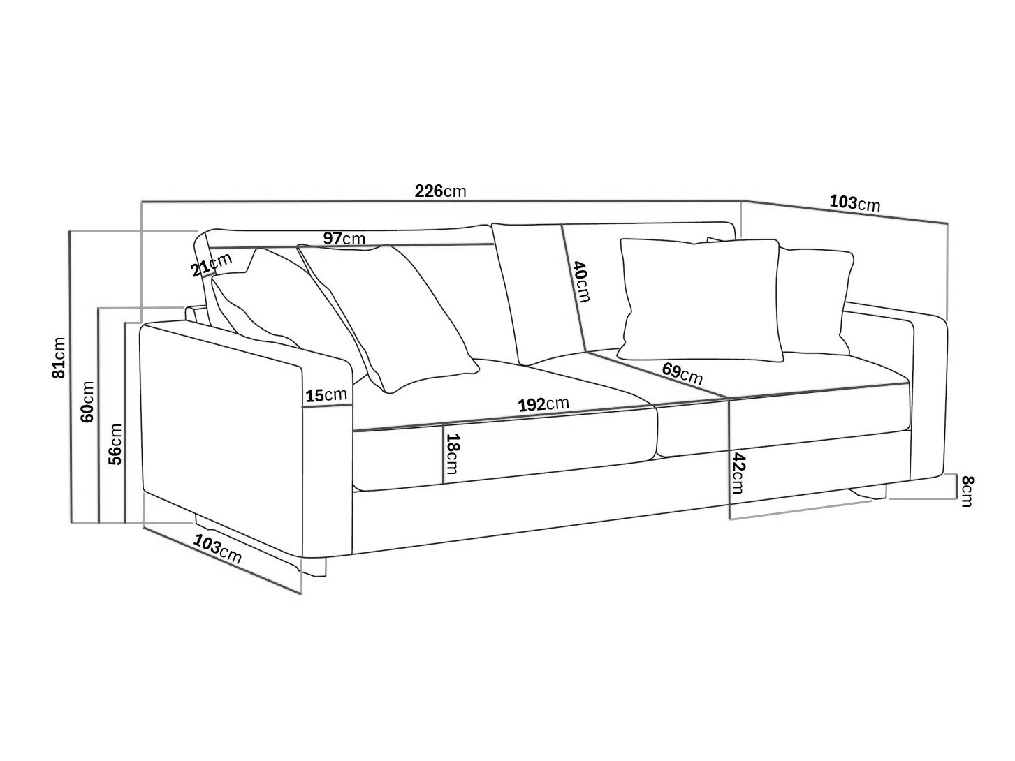 Sofá Tivsoe 109 (Storm 02)