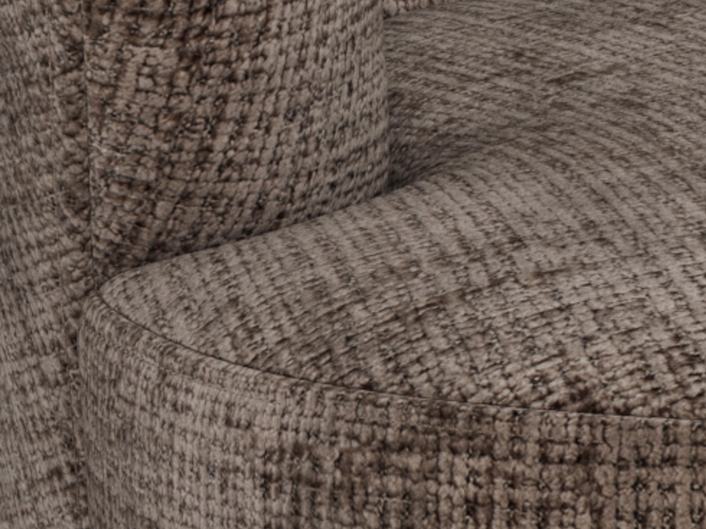 Sillón Norsica 1064 (Marrón oscuro + Roble)