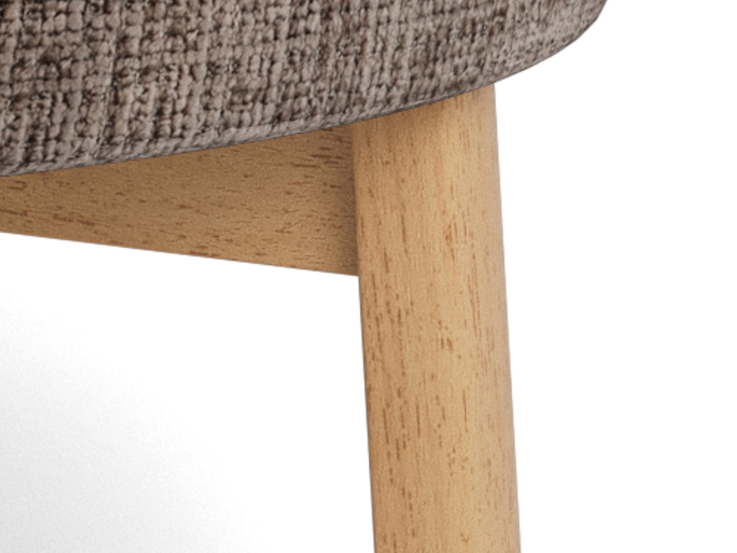 Sillón Norsica 1064 (Marrón oscuro + Roble)