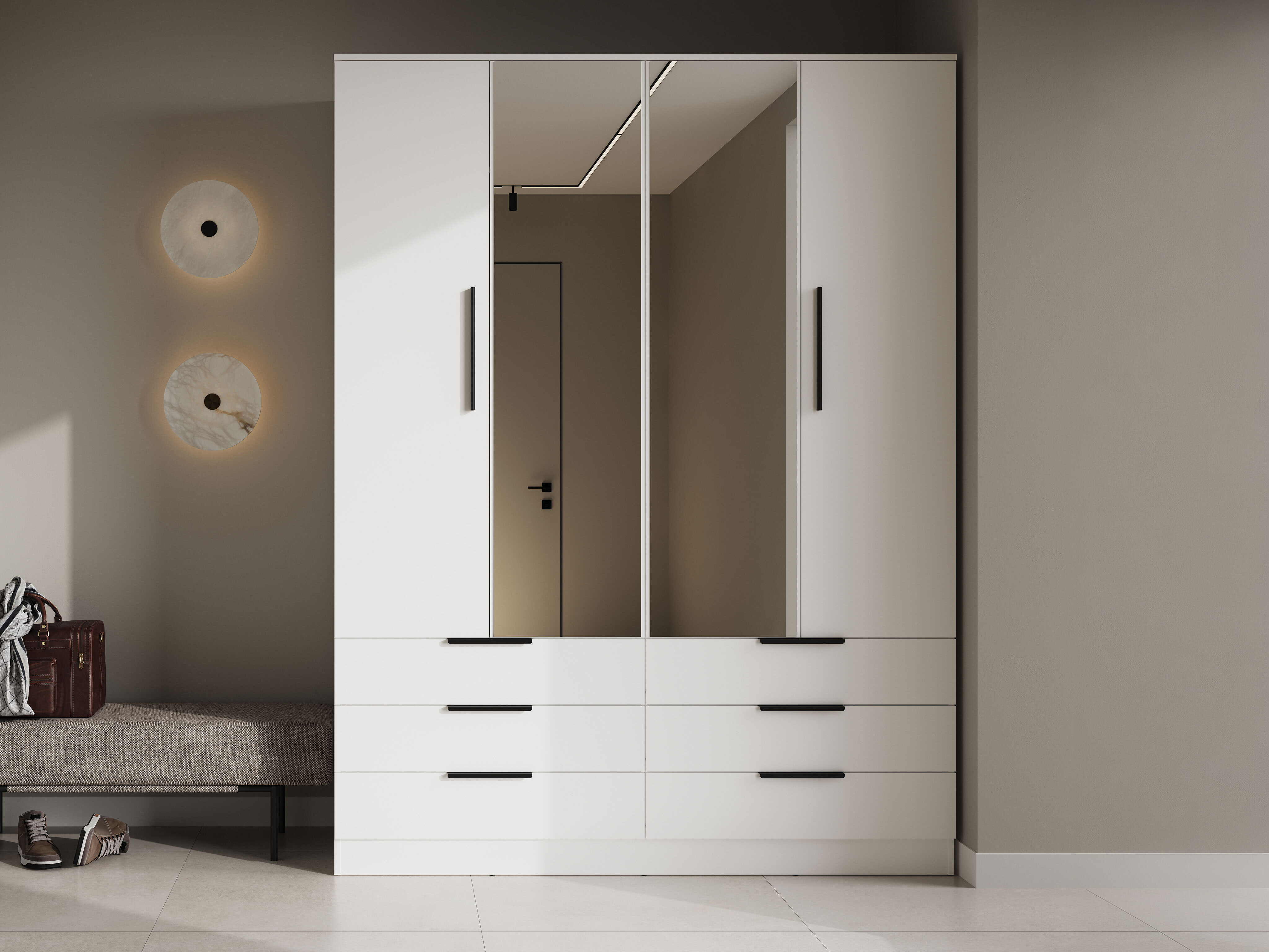 Armario Fresno 182 (Blanco)