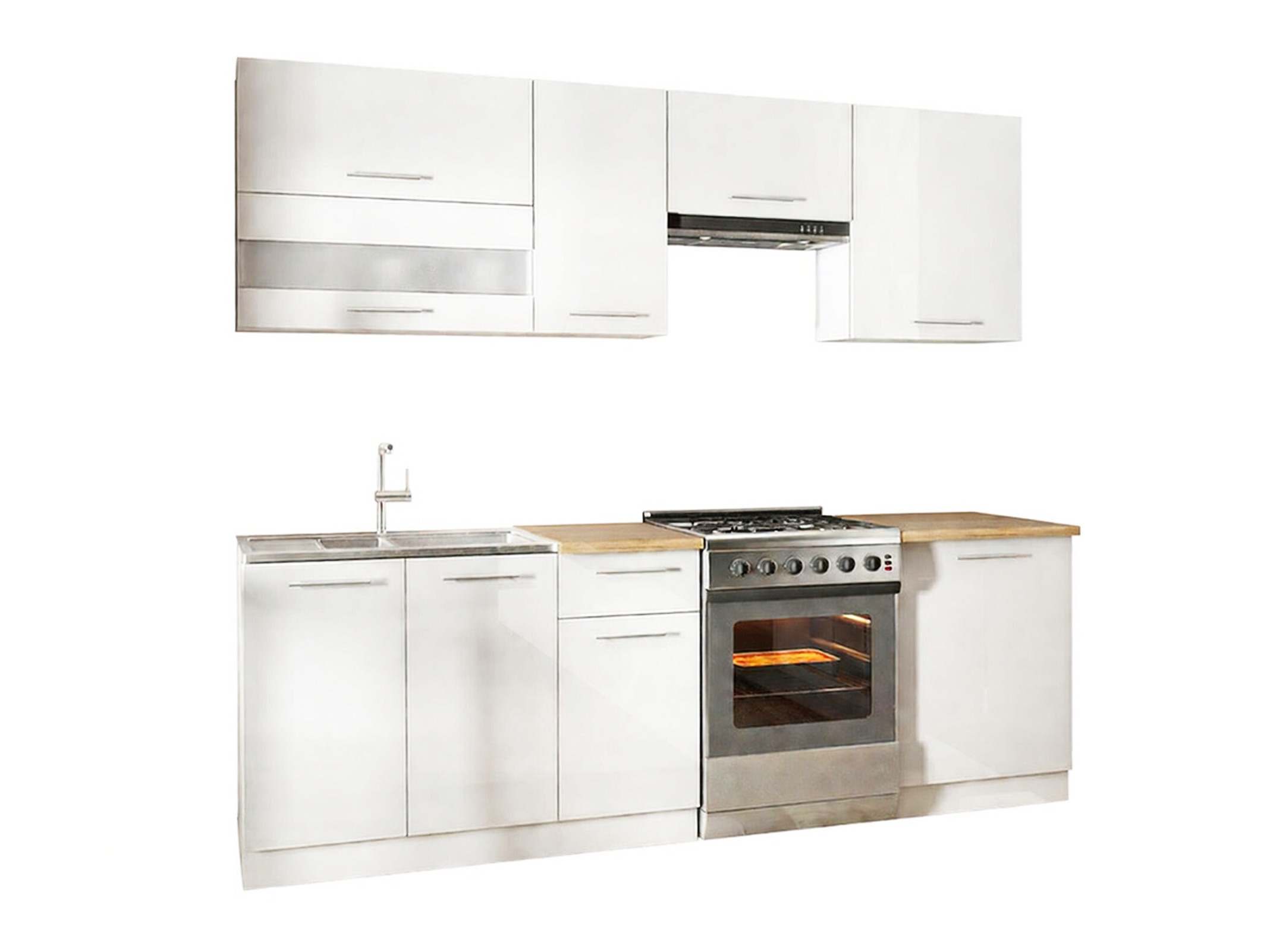 Conjunto de cocina modular Tiffa White 119