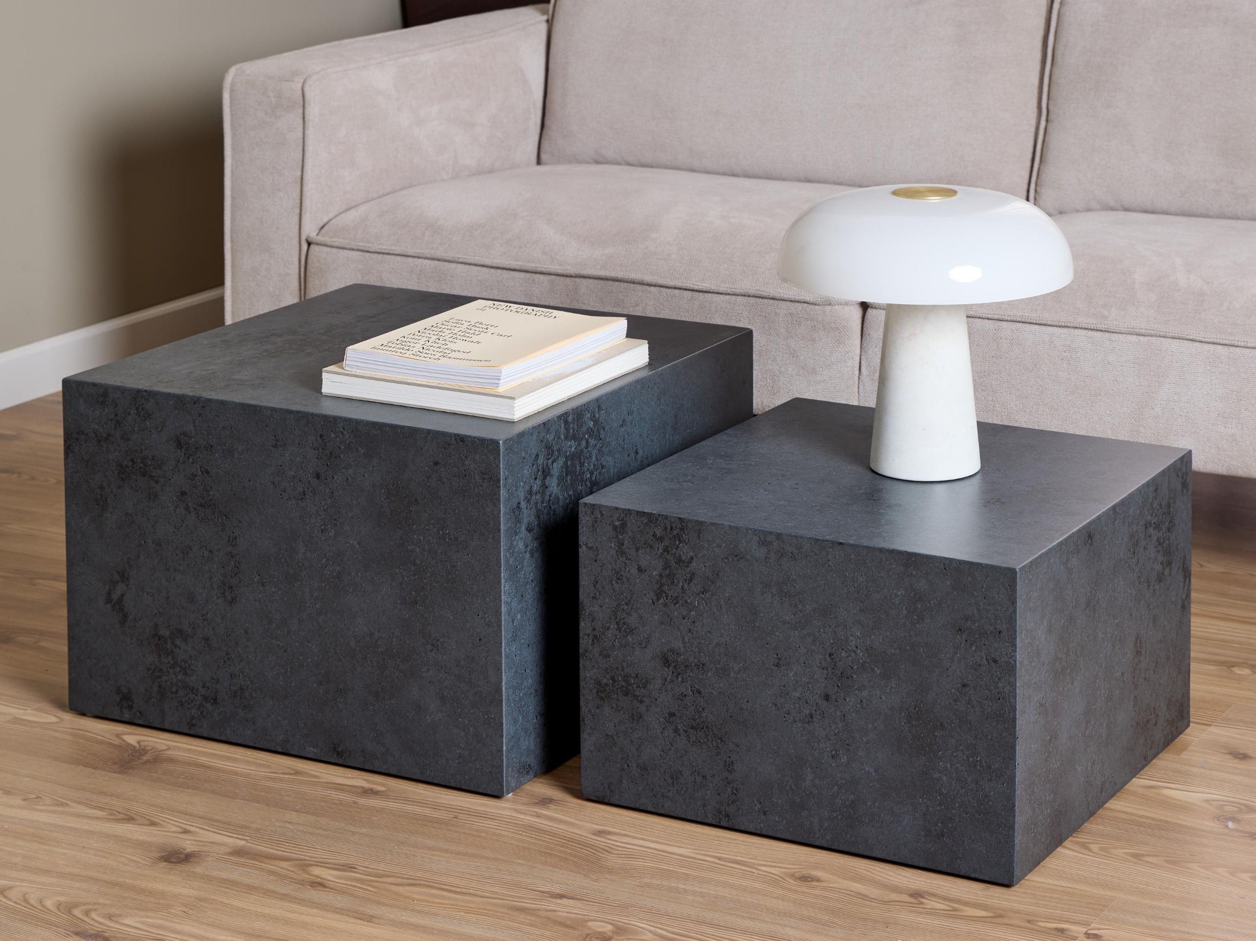 Conjunto mesa de centro Norsica 603 (Negro)