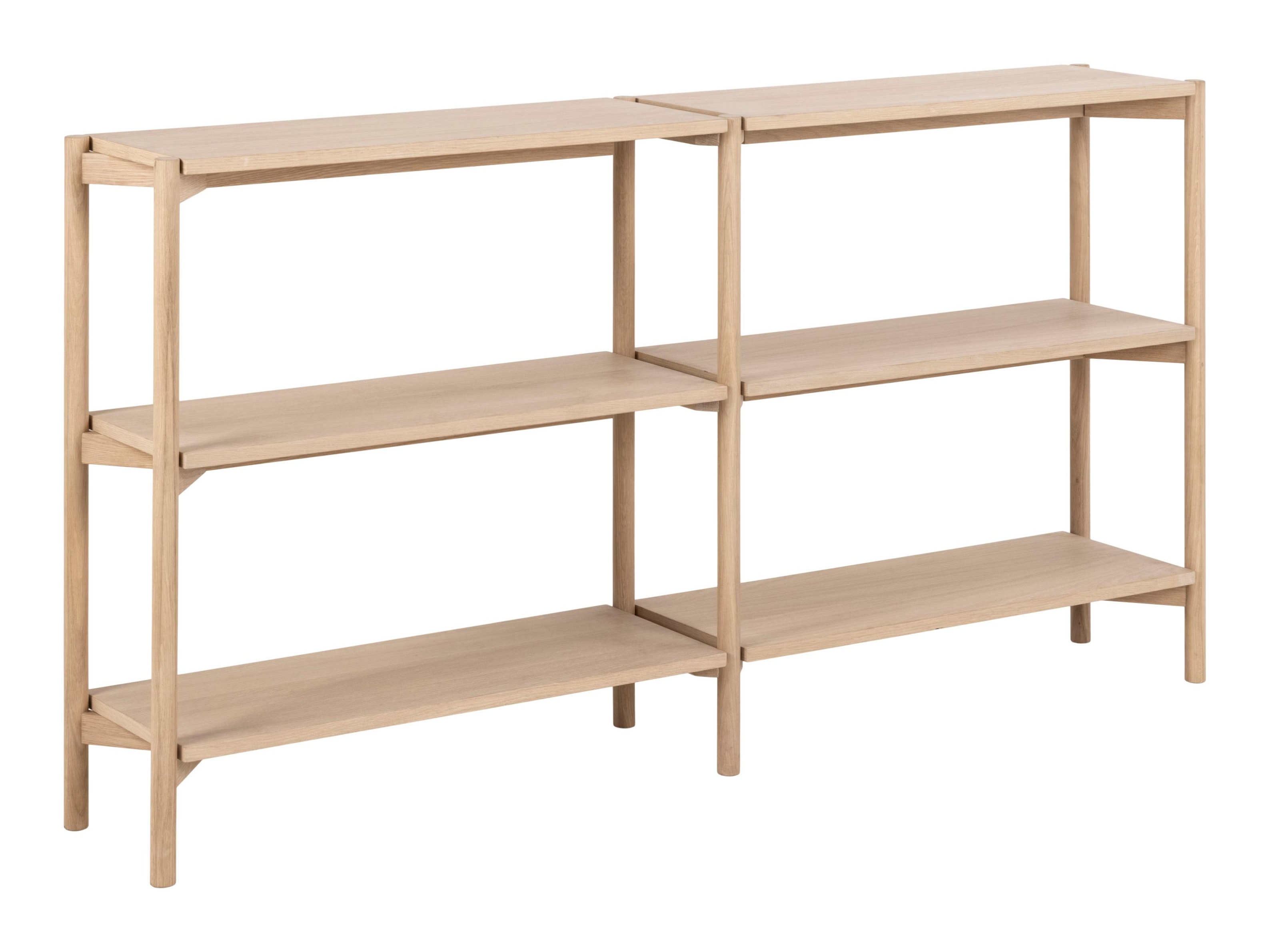 Estantería Norsica 602 (Roble blanqueado)