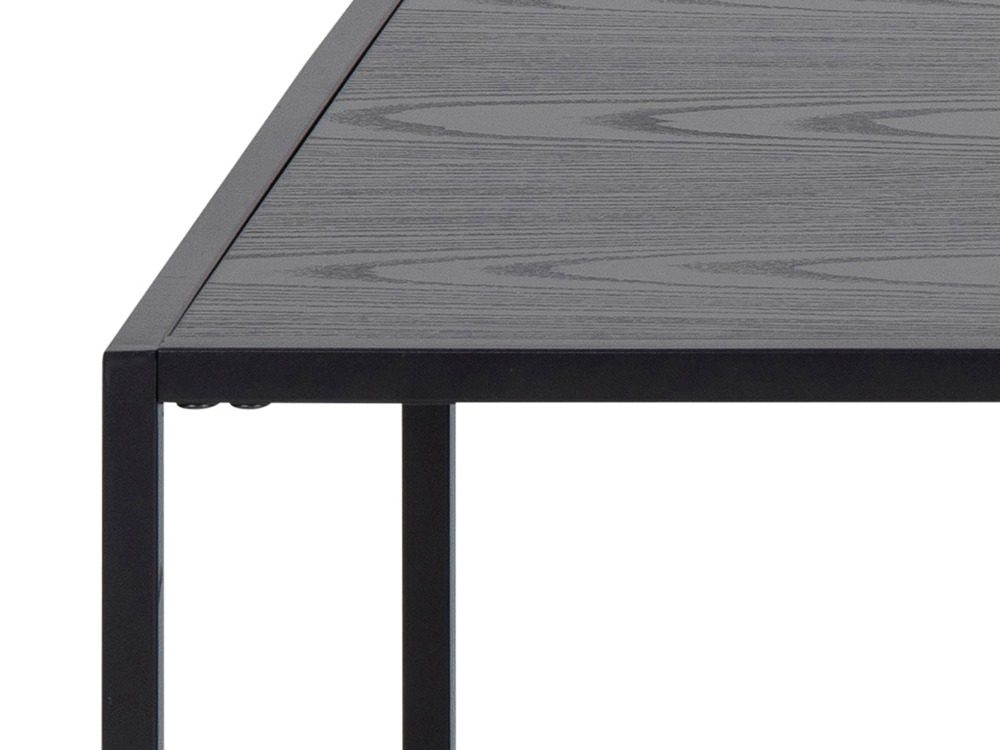 Mesa de centro Norsica Sevferi 130 (Cenizas negro + Negro)