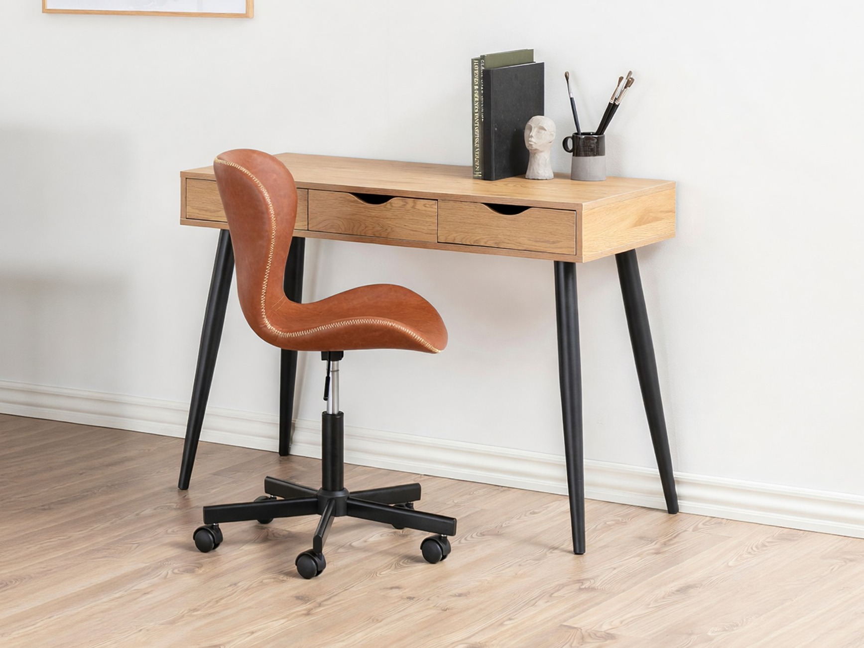 Silla de oficina Norsica 272 (Marrón)