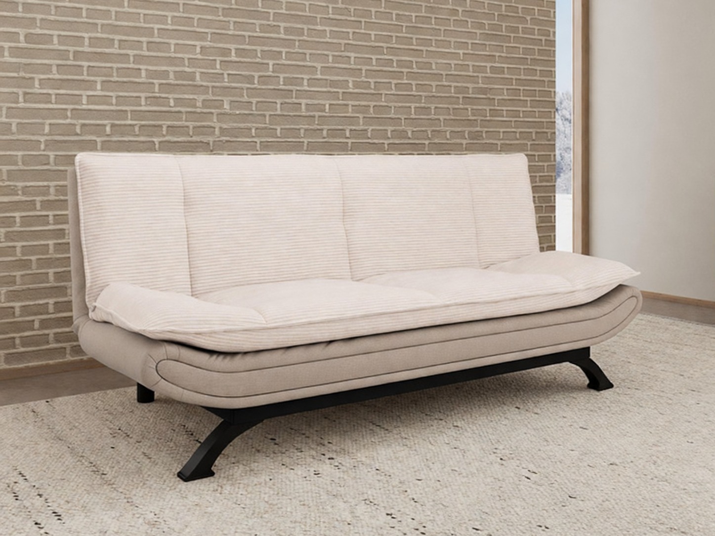 Sofá cama Norsica 279 (Lincoln 03 + Nea 25)