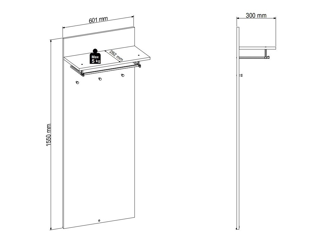 Conjunto para recibidor Sondelu 103