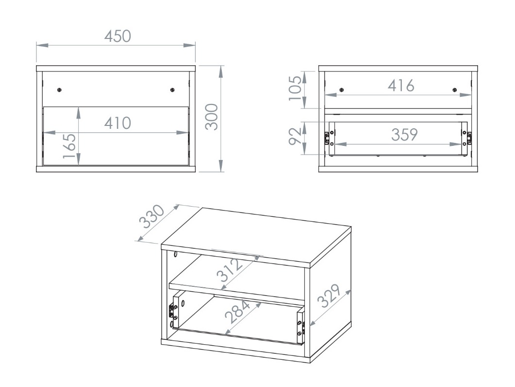 Mesilla de noche Morsero 106