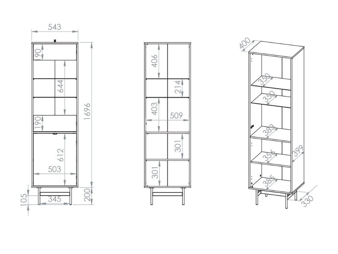 Estantería Morsero 100