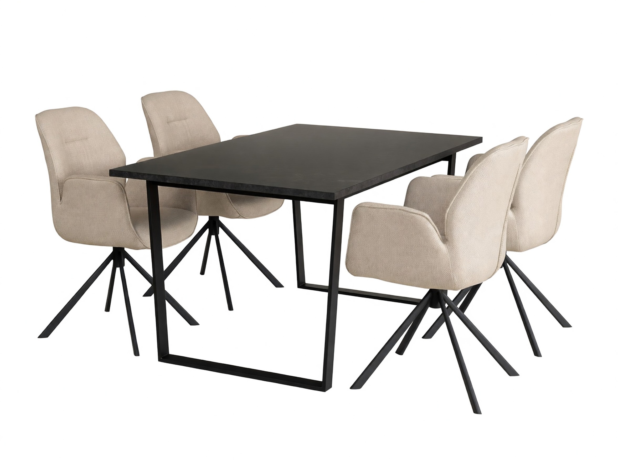 Conjunto de mesas y sillas para comedor Norsica 715