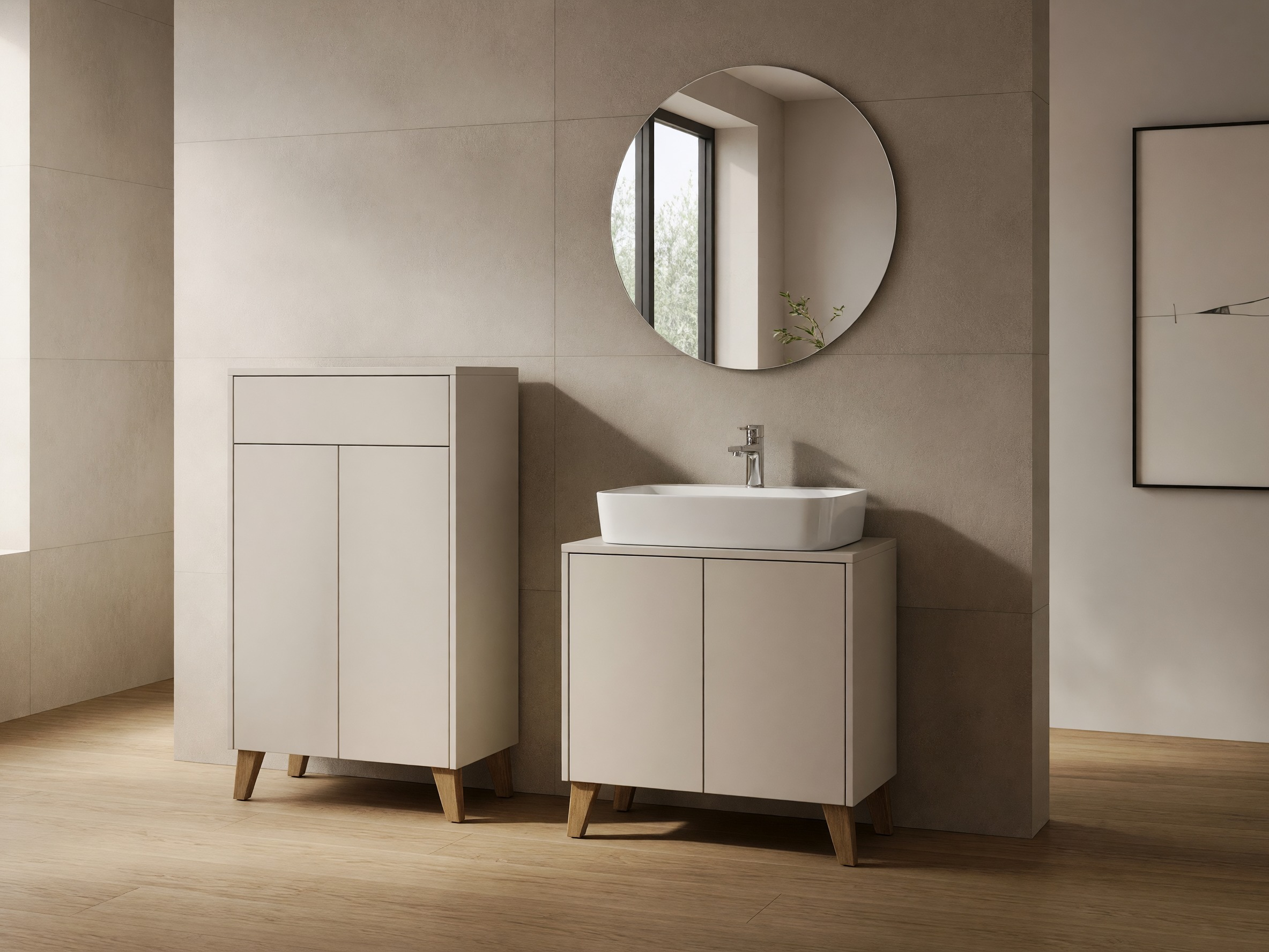 Conjunto de mueble de baño Voseri 107