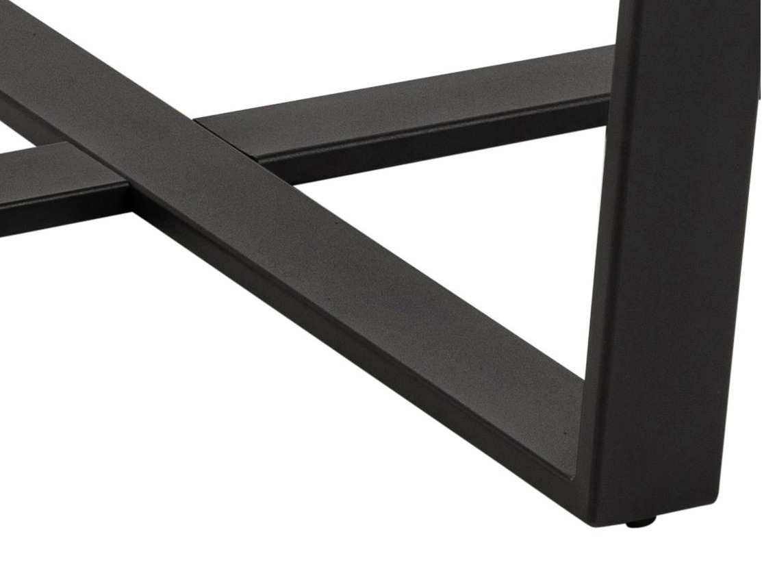 Mesa Norsica 309 (Mármol marrón + Negro)