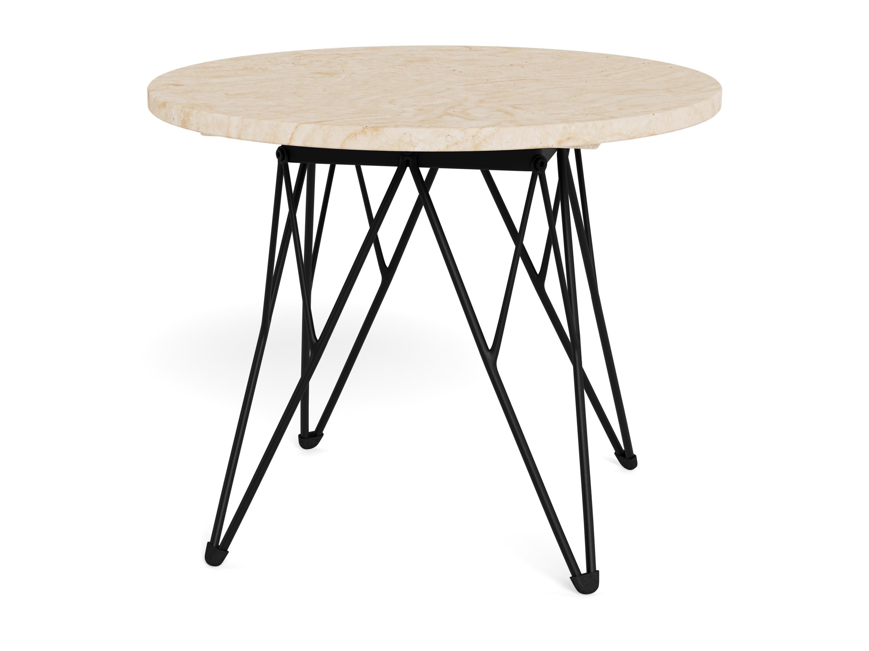 Mesa de centro Norsica 819 (Beige + Negro)
