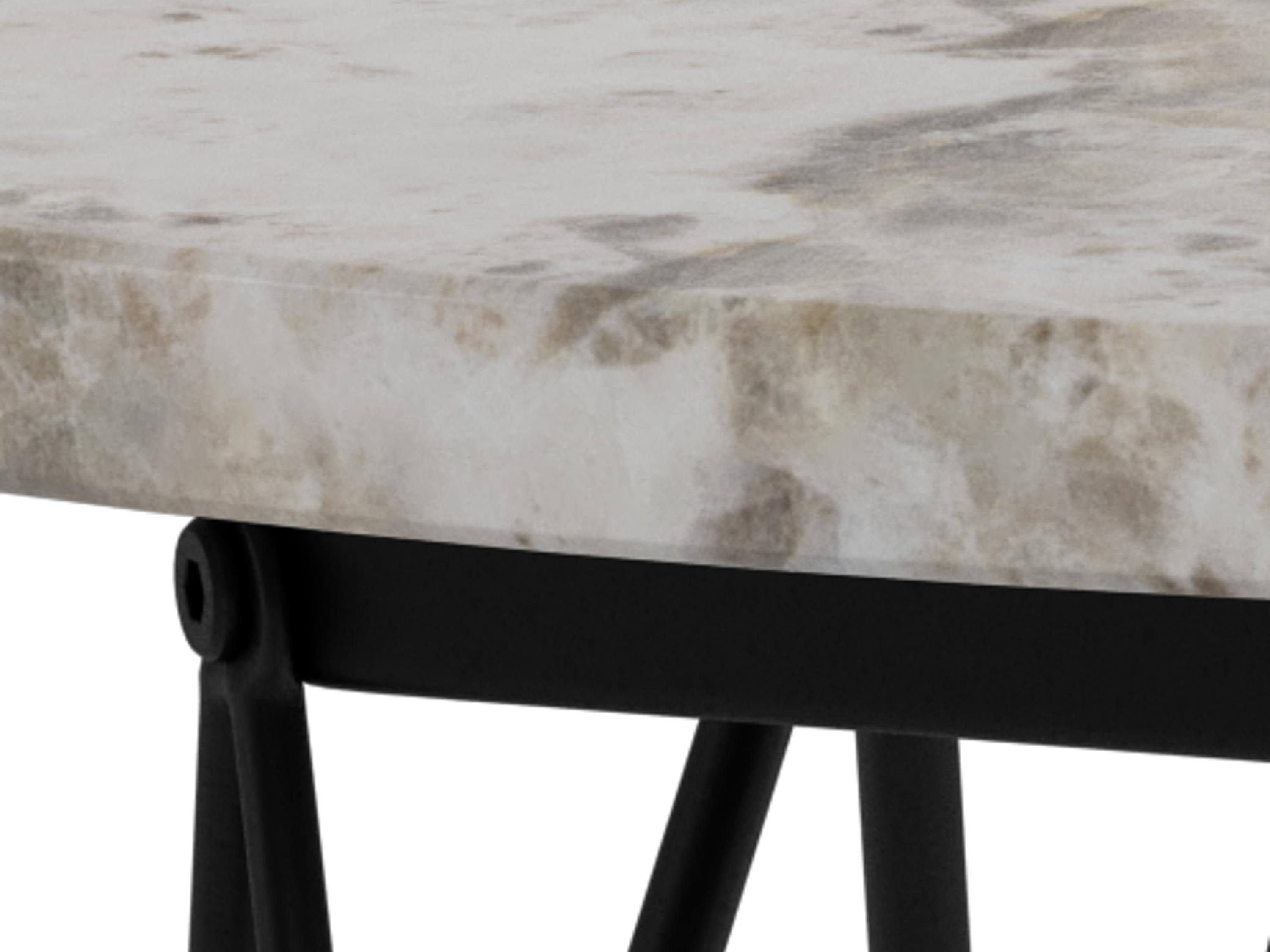Mesa de centro Norsica 819 (Gris + Negro)