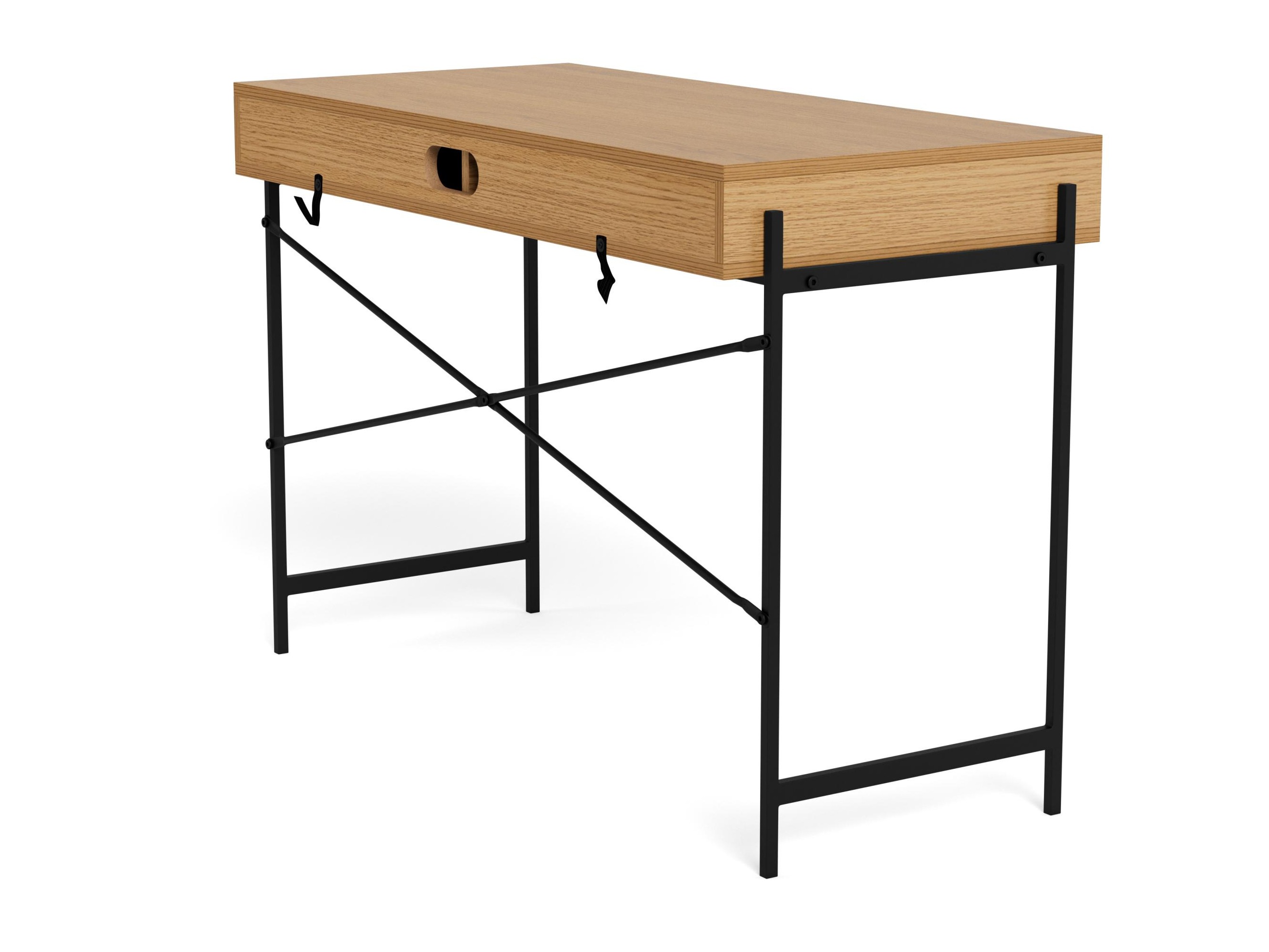 Mesa de oficina Norsica Levsori 105 (Roble salvaje)