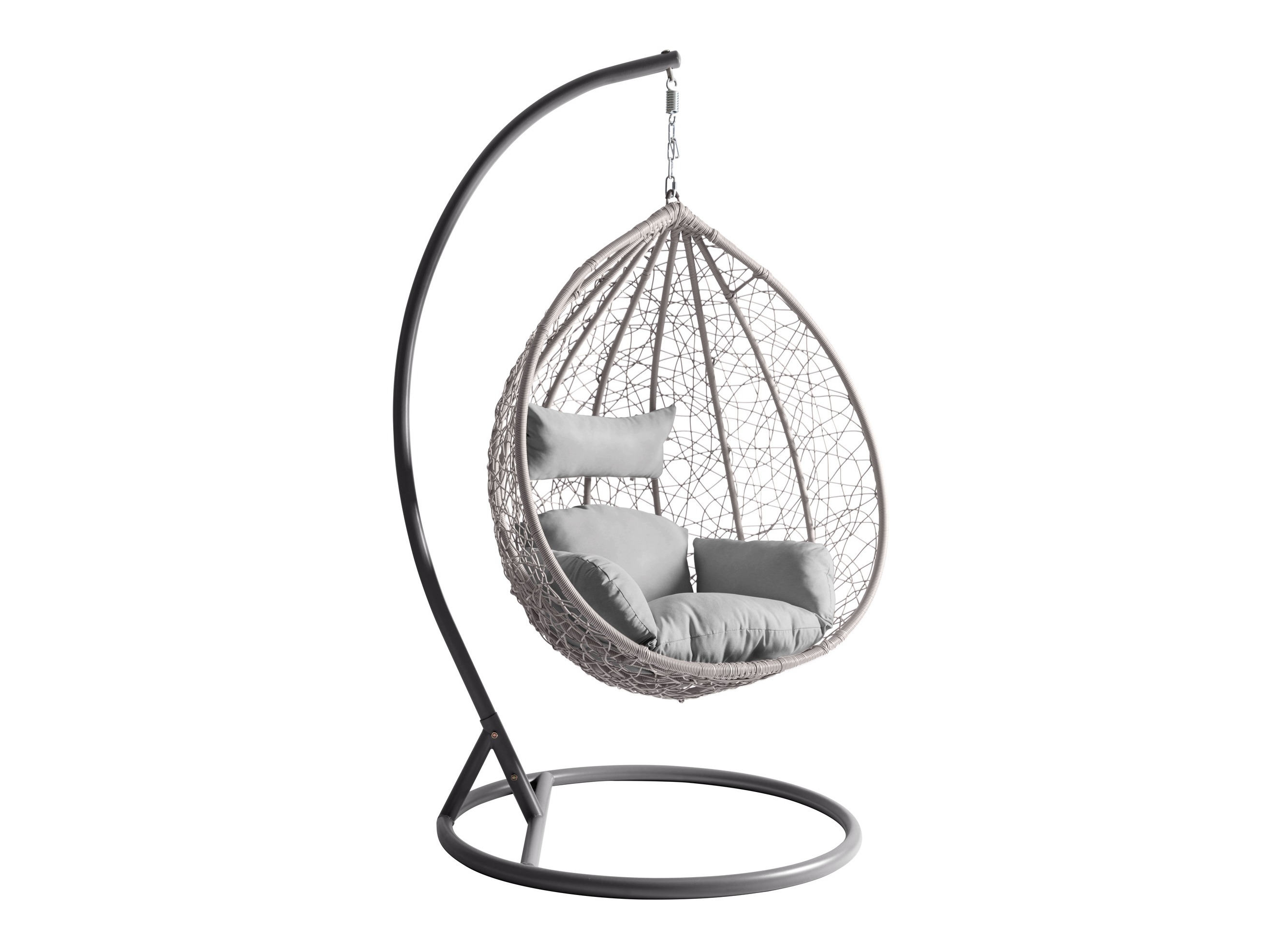 Silla colgante Comfivo Schola (Gris + Gris claro)