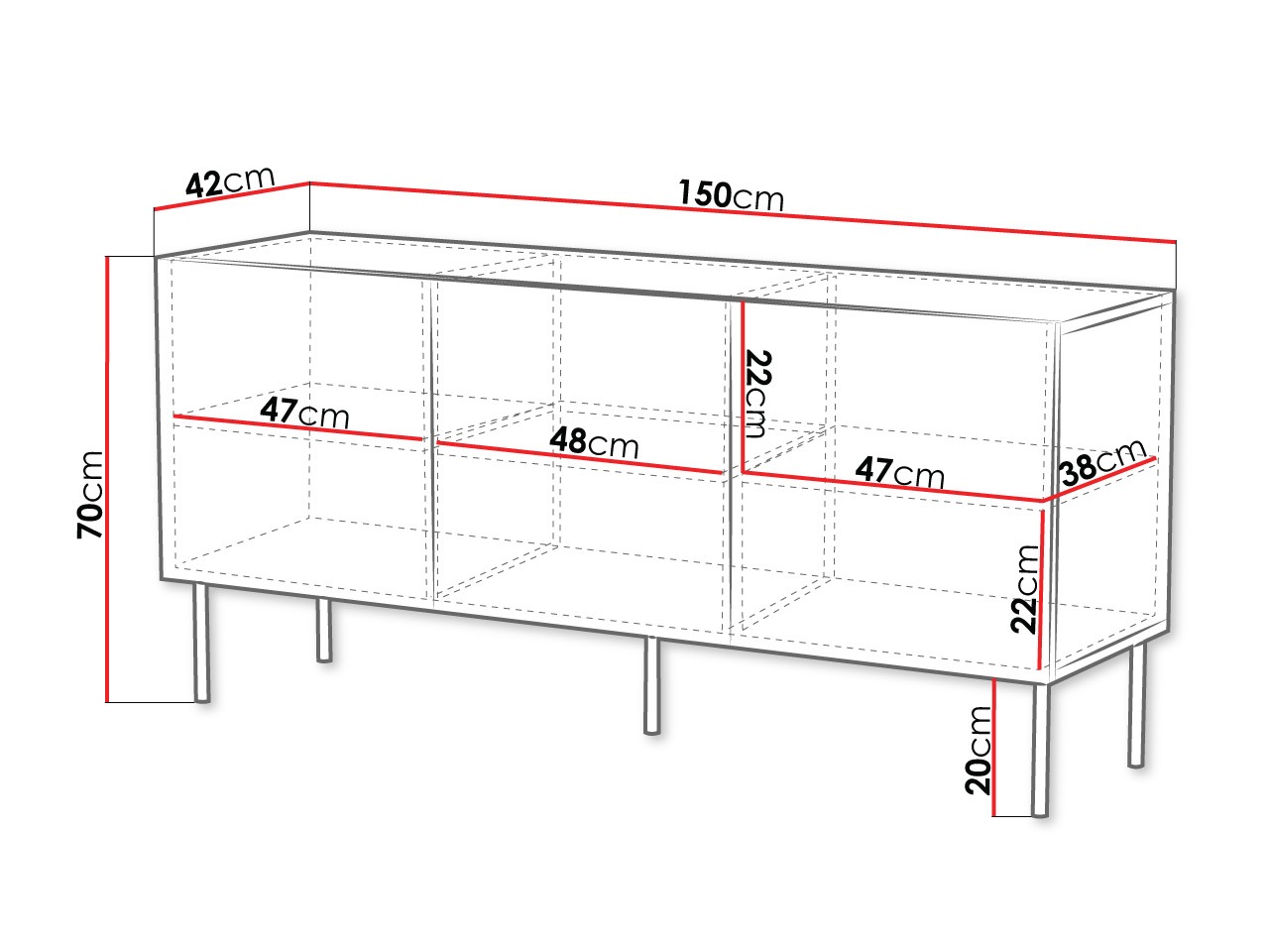 Aparador Morbala 100