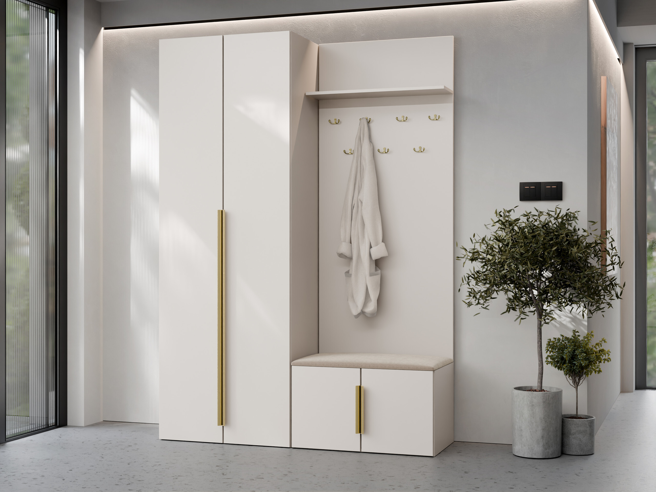Estantería Comfivo Auditor (Beige)