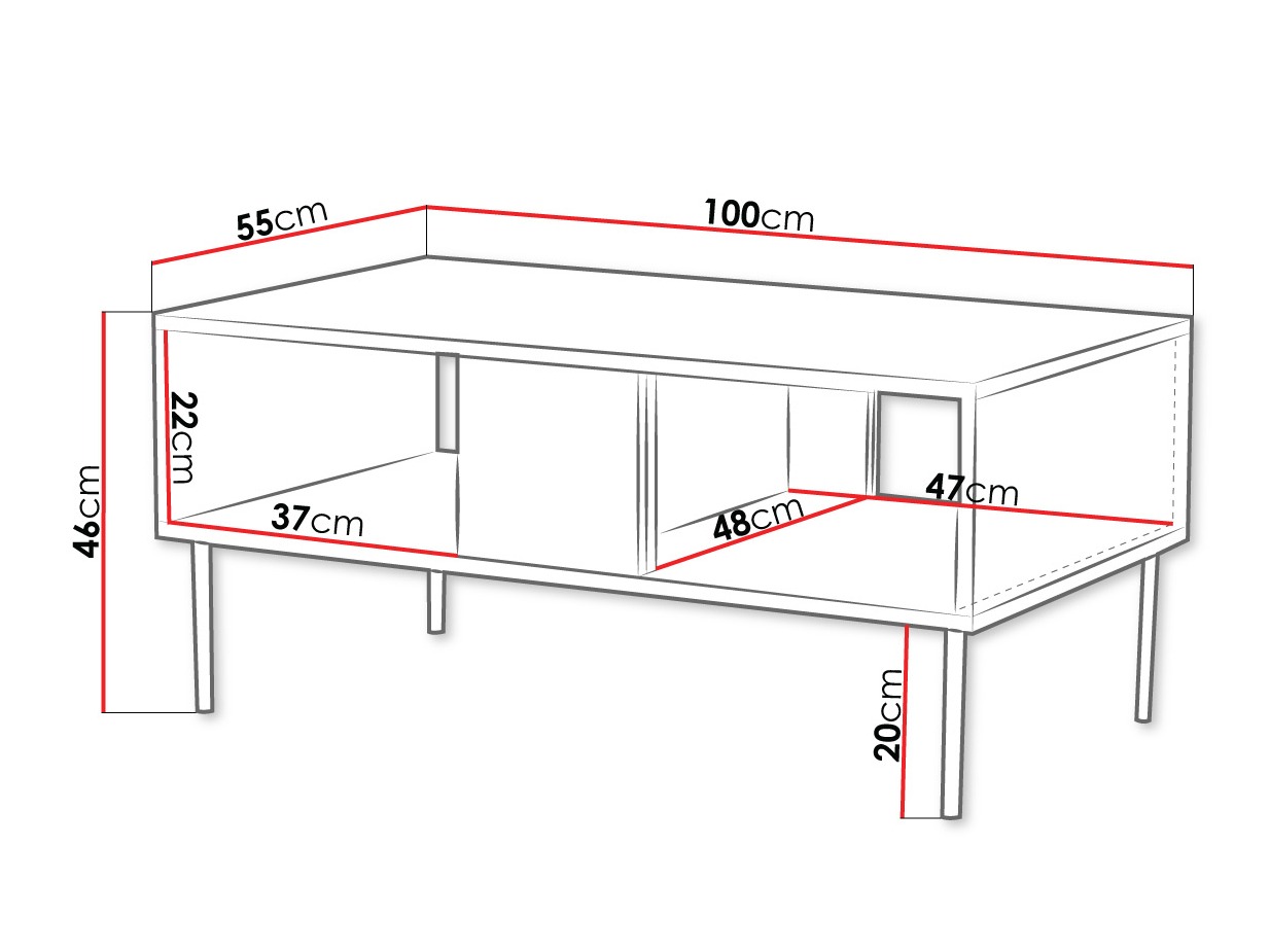 Mesa de centro Morbala 101