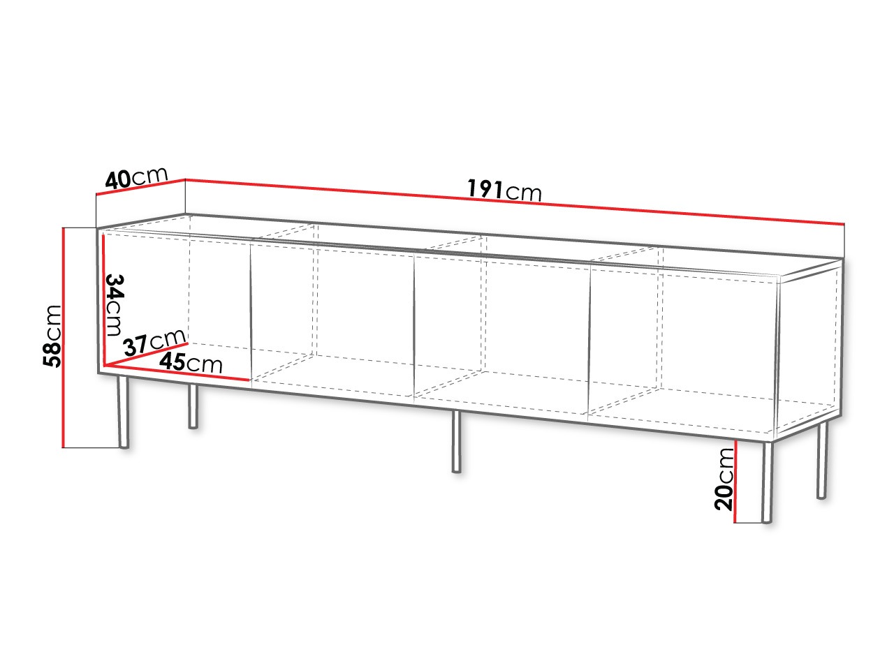 Mueble TV Morbala 102