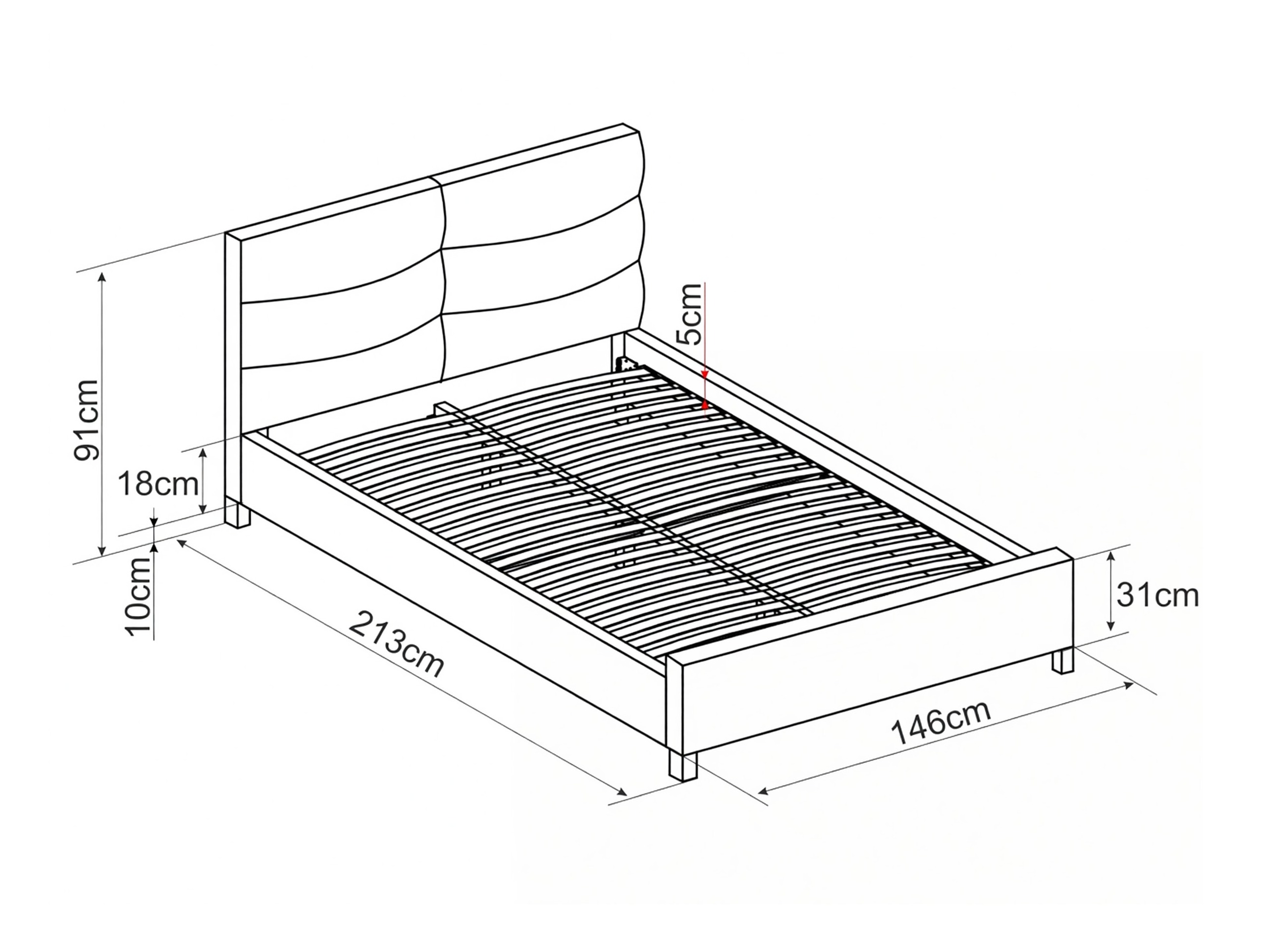 Cama Detroit 199