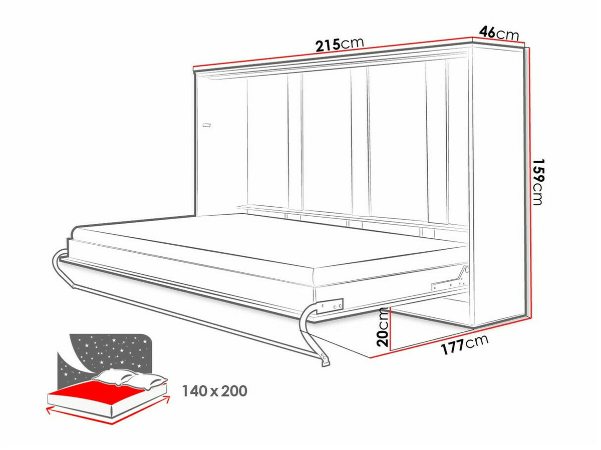 Cama plegable SP6765 con embalaje dañado