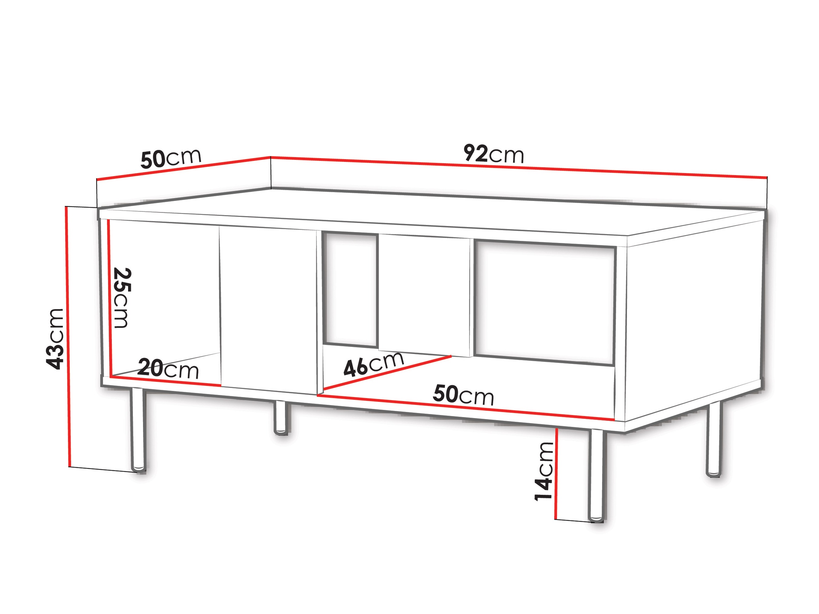 Mesa de centro Mirfloi 102