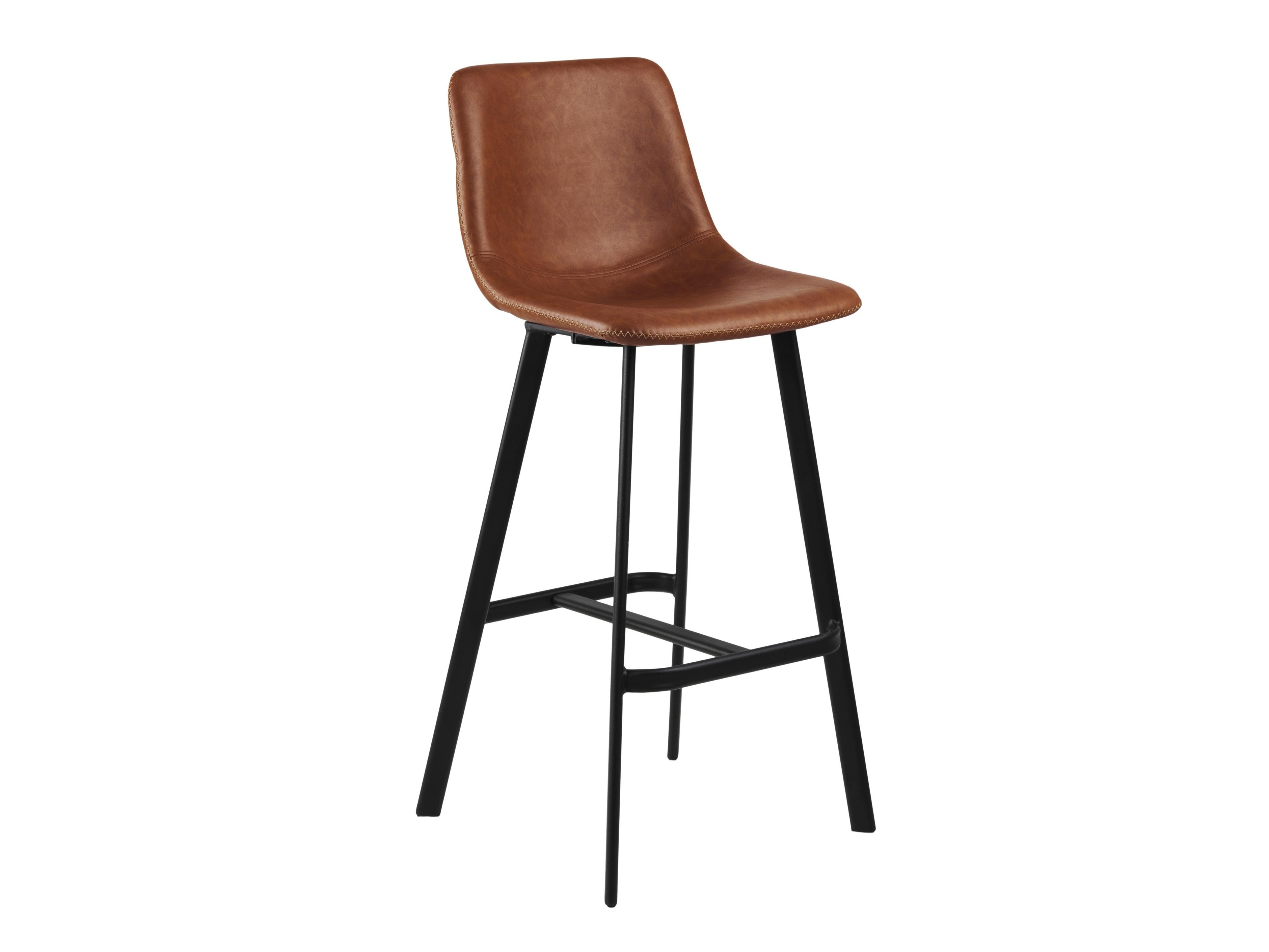 Silla de barra Norsica 444 (Negro + Marrón)