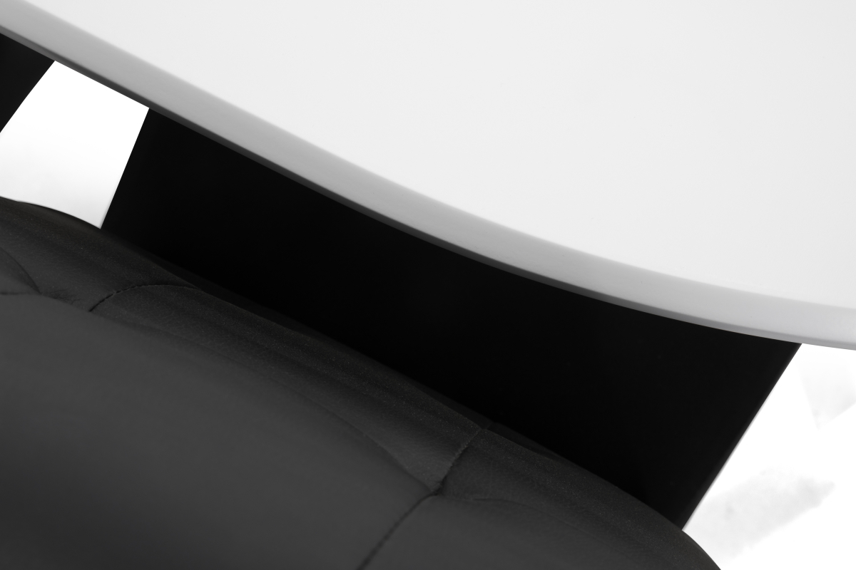 Conjunto de comedor Scandinavian Choice 566 (Negro + Blanco)