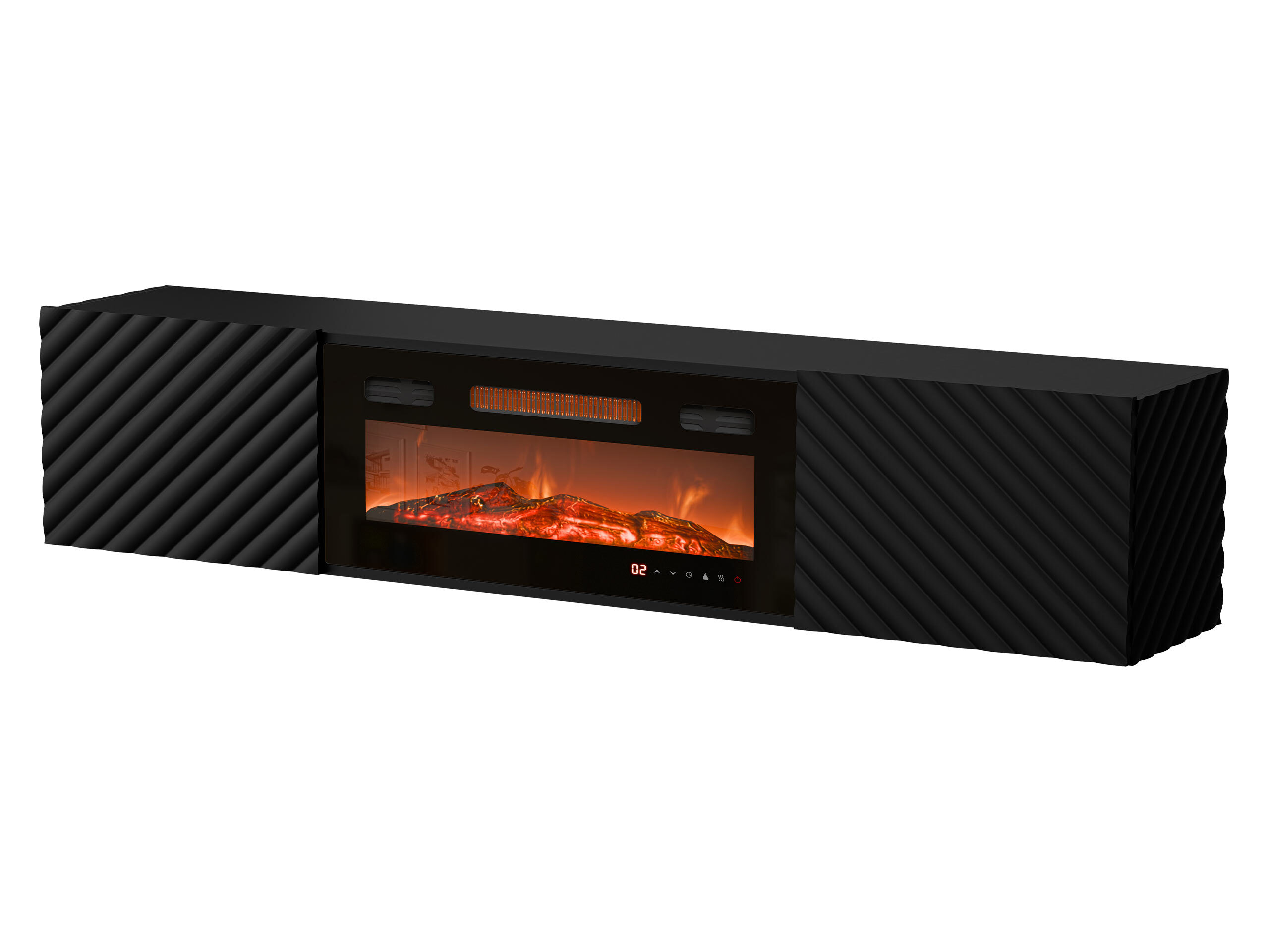 Mueble TV Charlotte 207 (Negro)