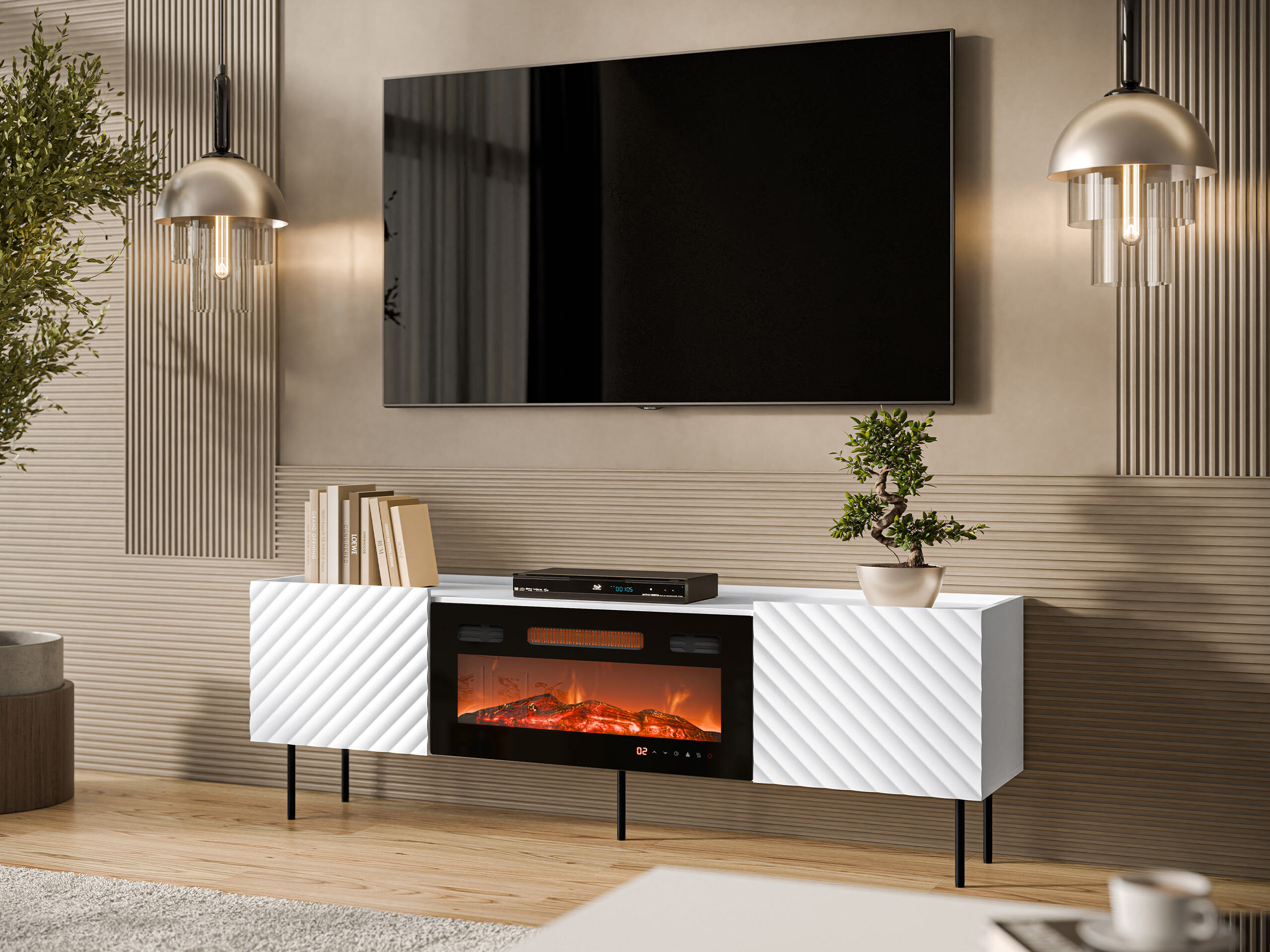 Mueble TV Sillen III (Blanco)