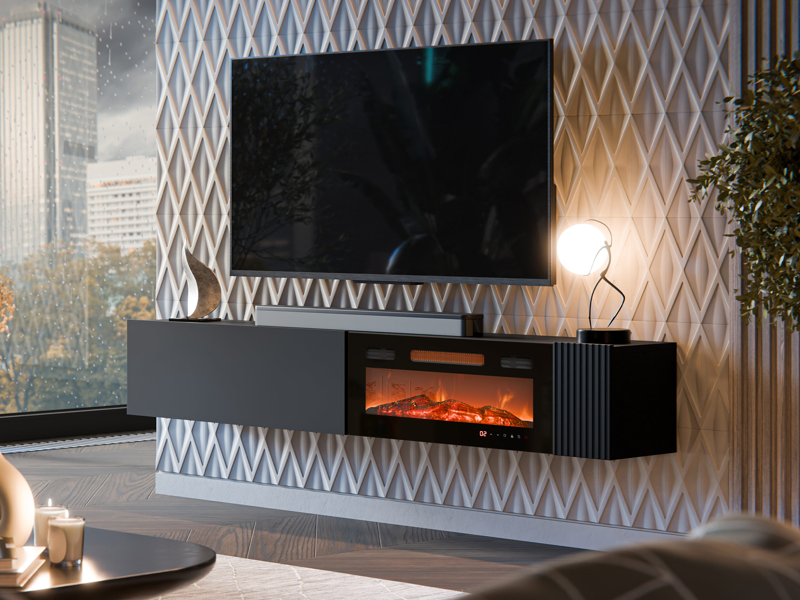 Mueble TV Species I (Negro)