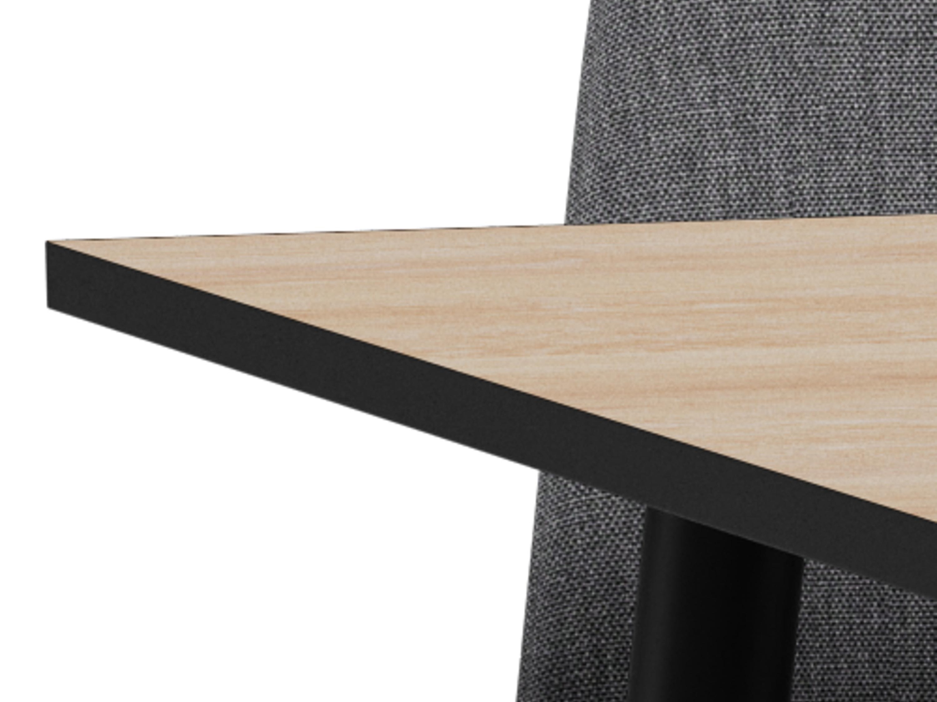 Conjunto de mesas y sillas para comedor Norsica 985 (Roble blanqueado)