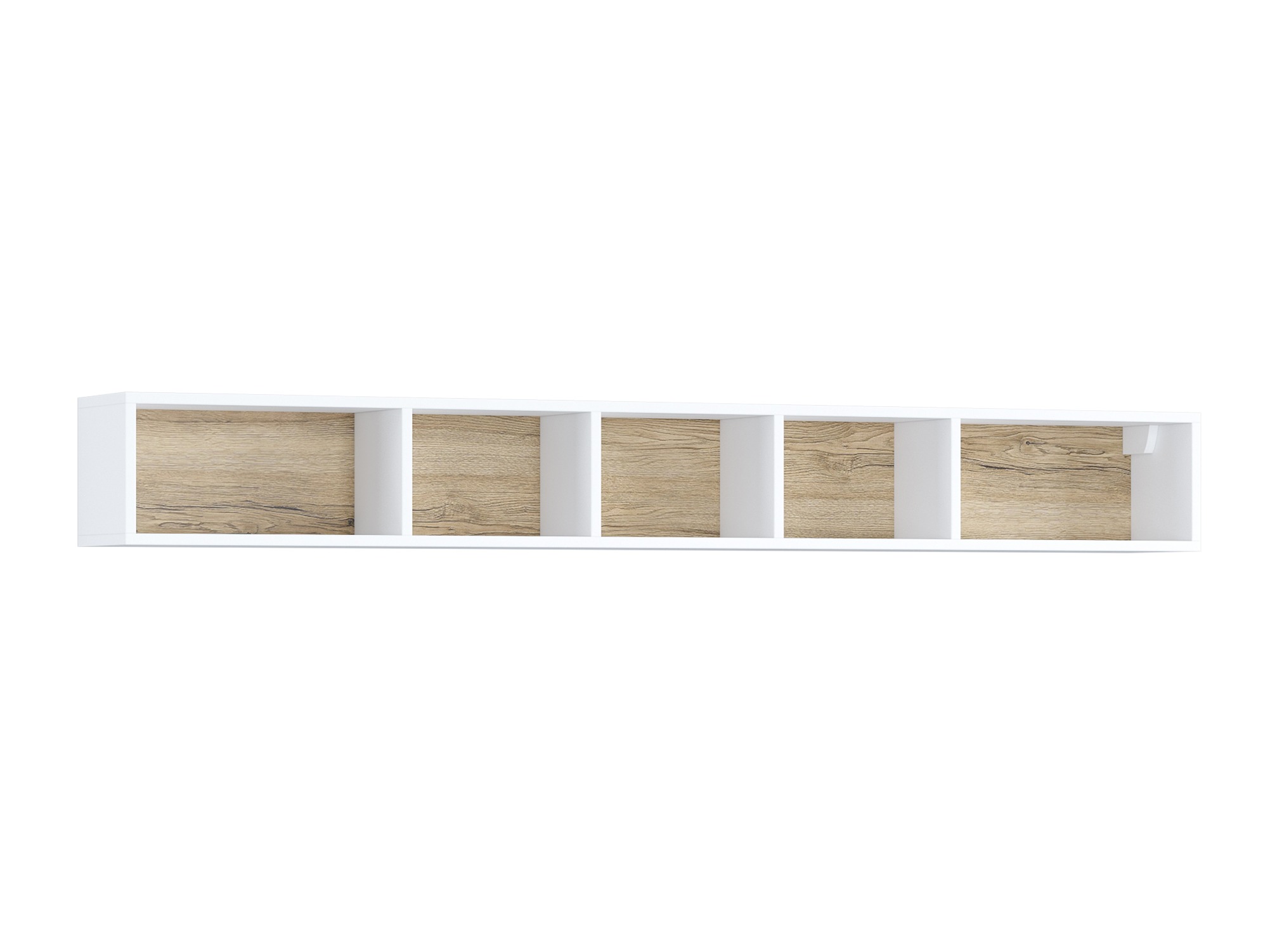 Conjunto de salón Torsone 104 (Blanco + Blanco brillante + Roble sanremo)