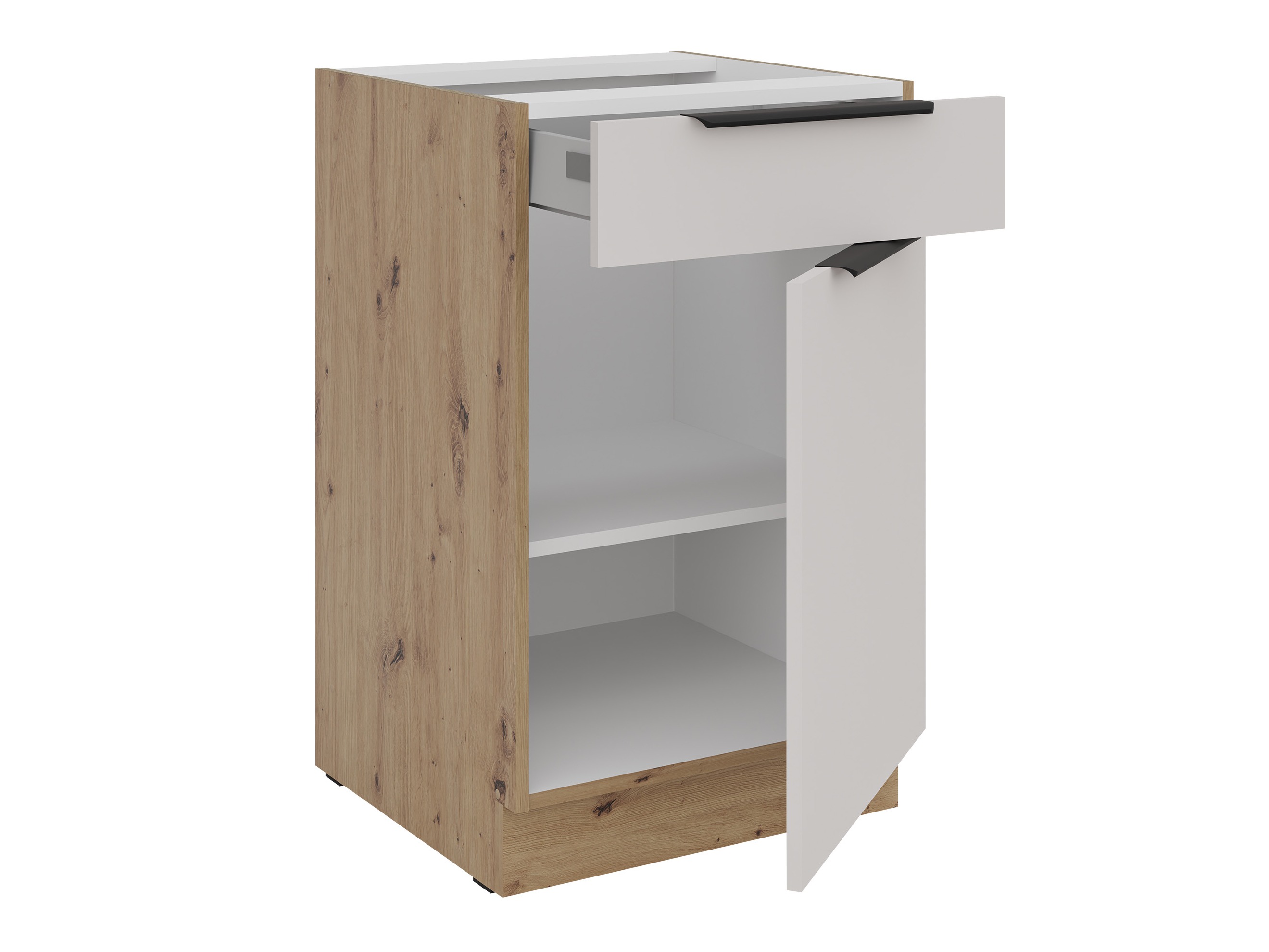 Mueble modular con cajón y puertas. Sole 121