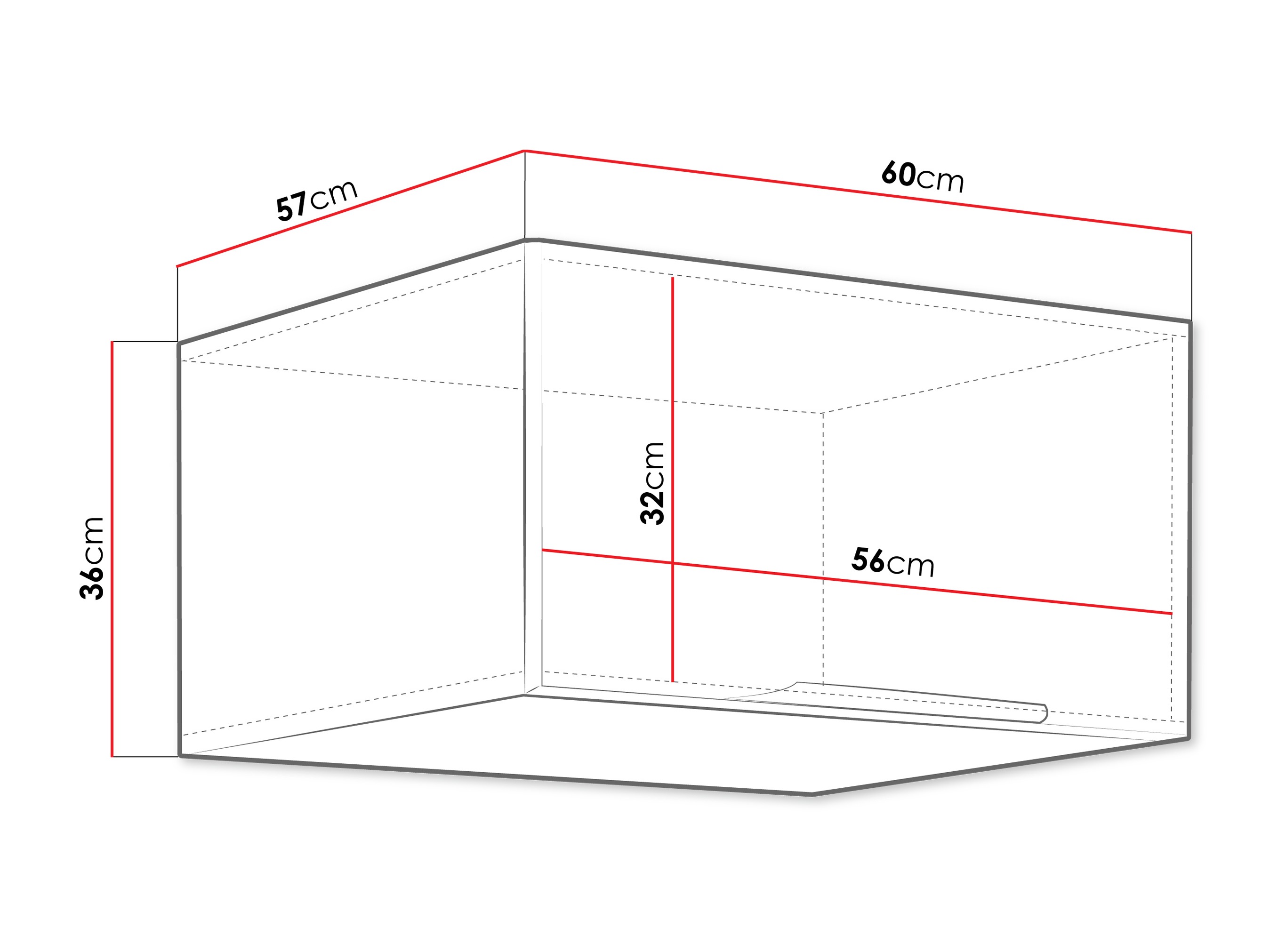 Armario de pared modular Sole 140