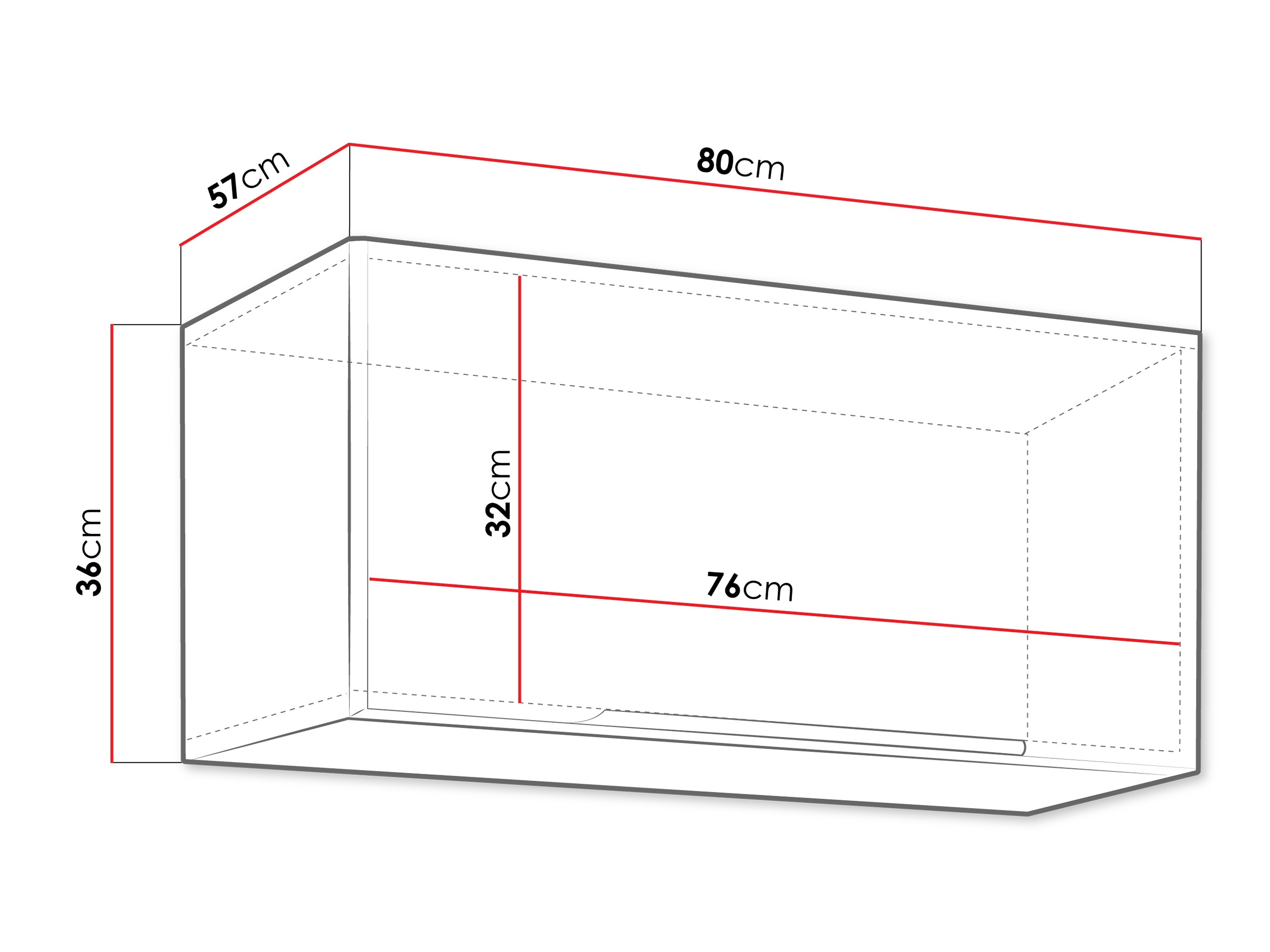 Armario de pared modular Sole 150