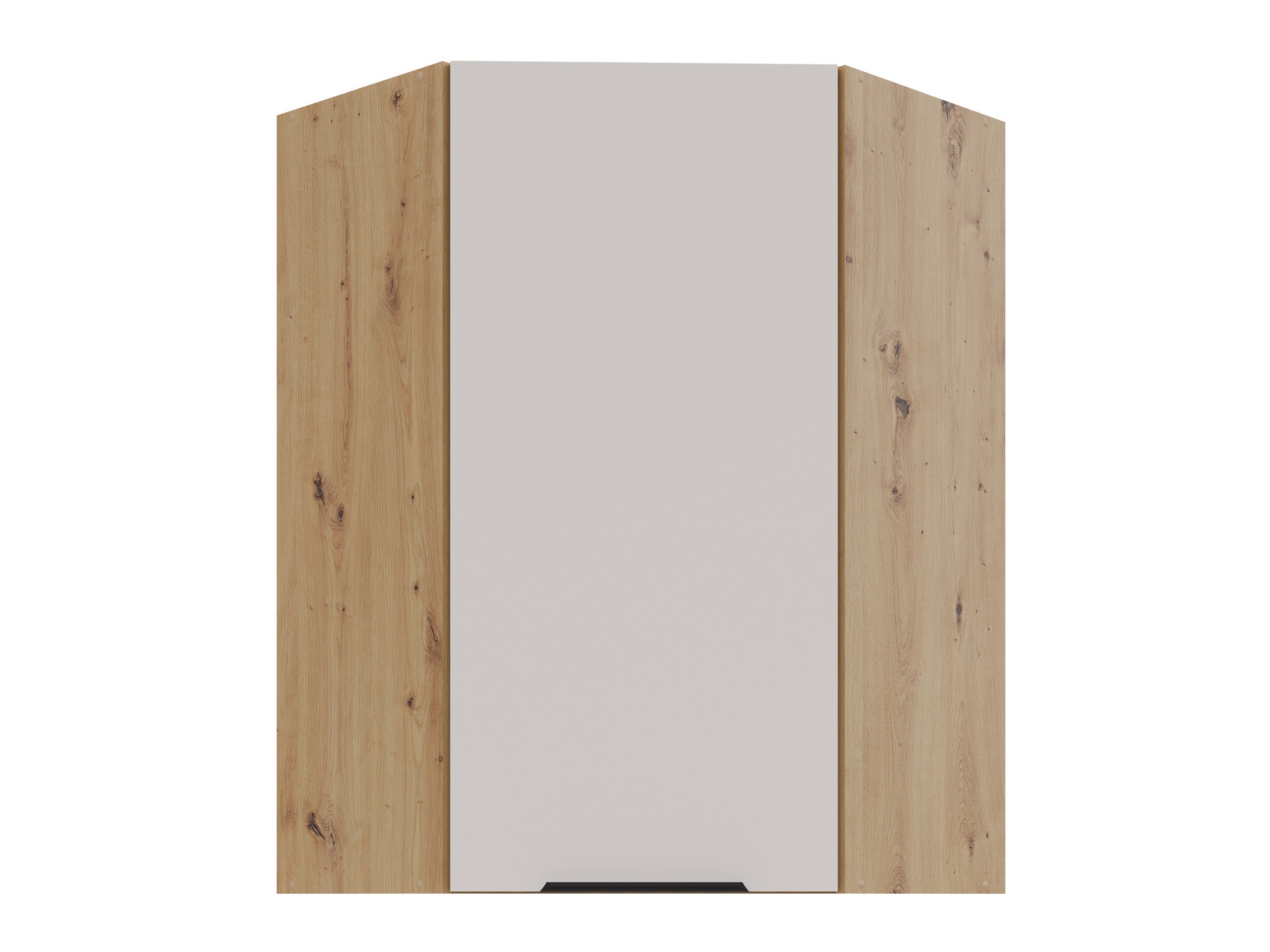 Armario esquinero de pared modular Sole 144
